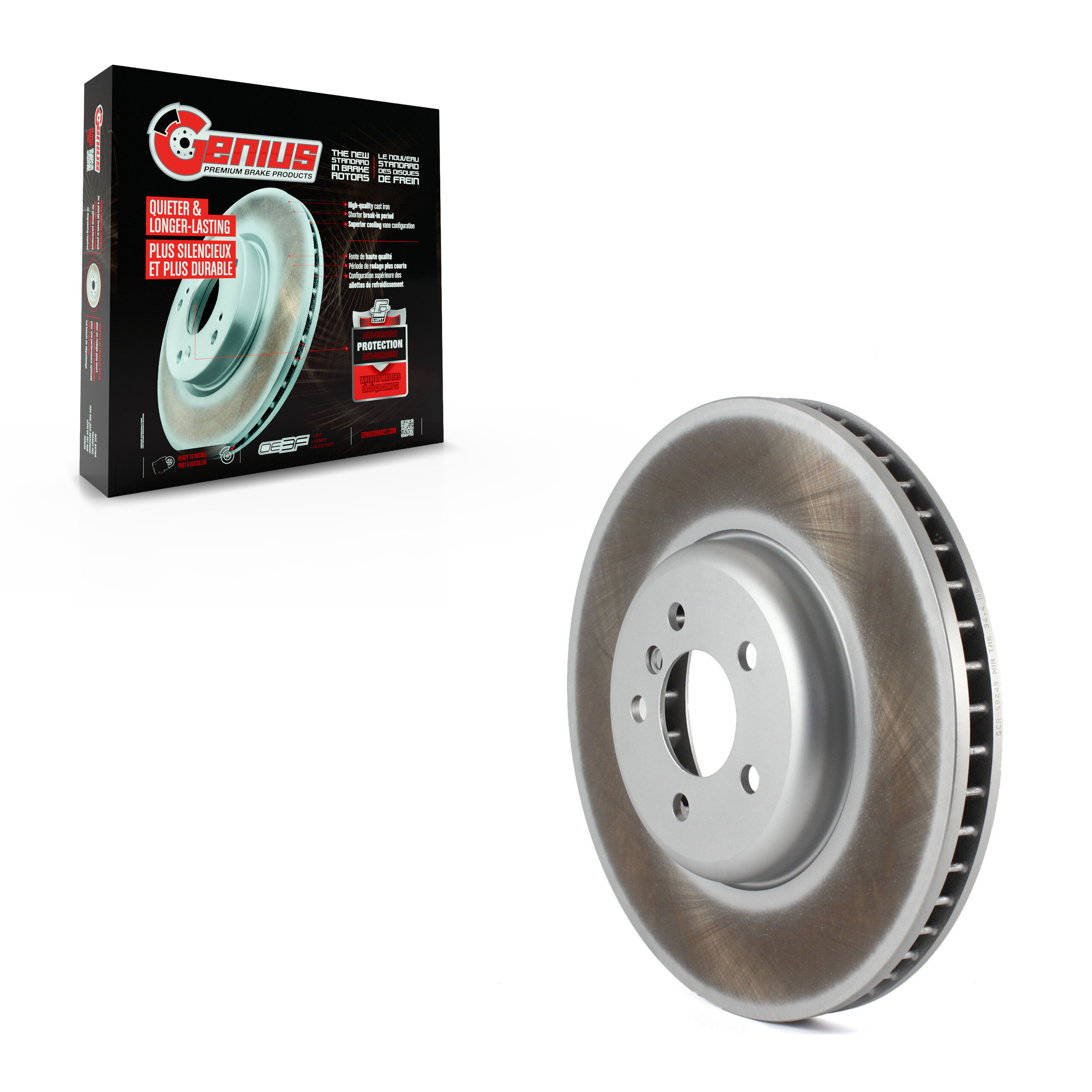 Coated Disc Brake Rotor