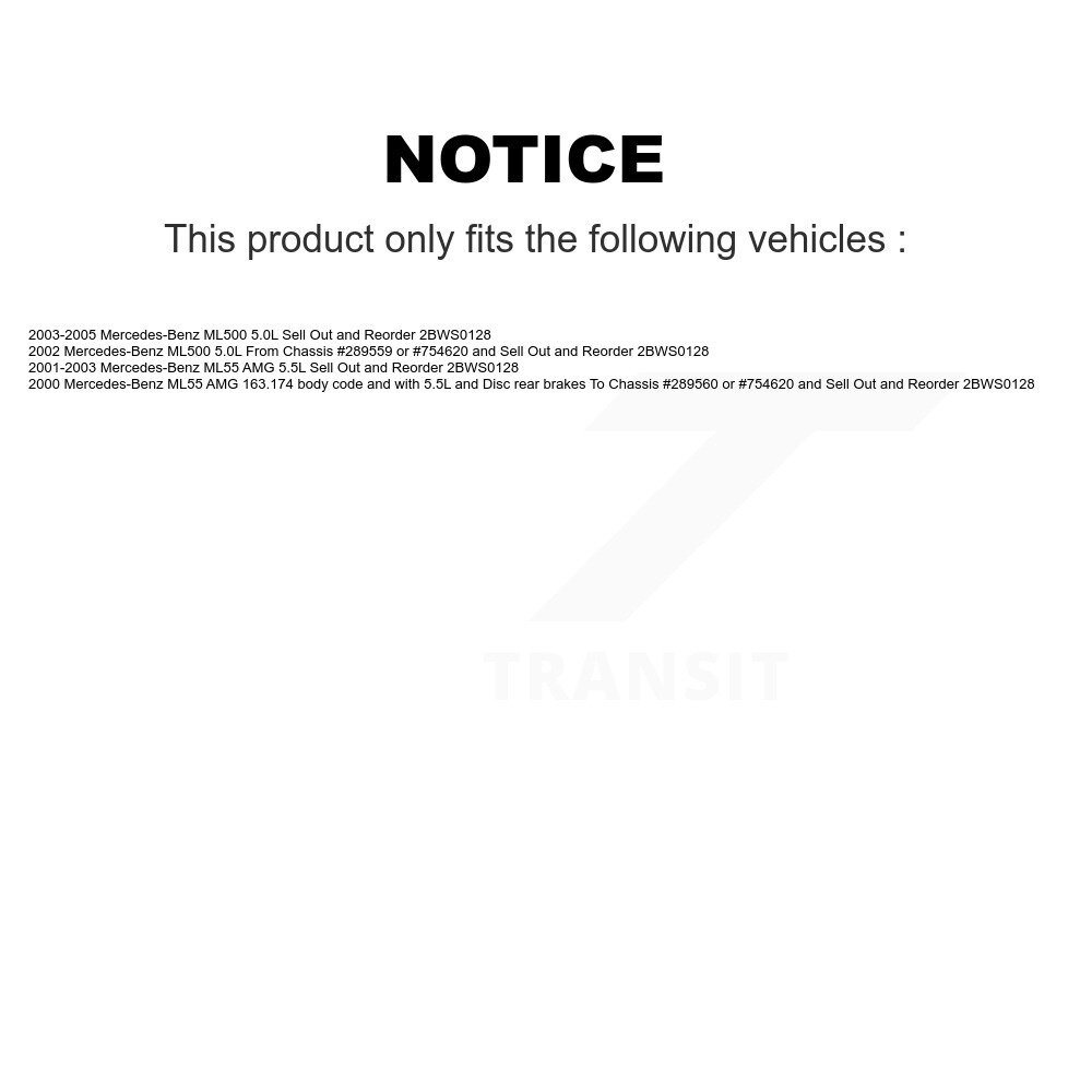 Mpulse - SEN-2BWS0144 - Disc Brake Pad Wear Sensor