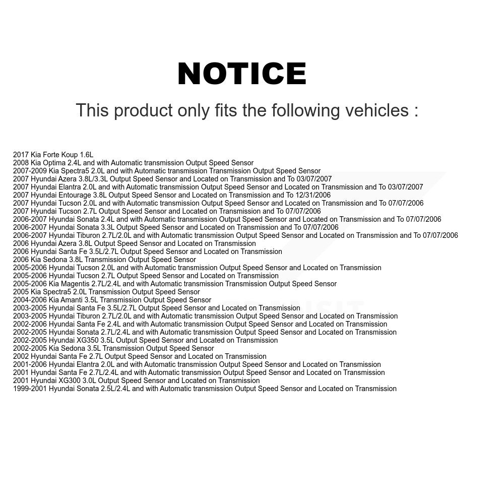 Mpulse - SEN-2VSS0012 - Vehicle Speed Sensor