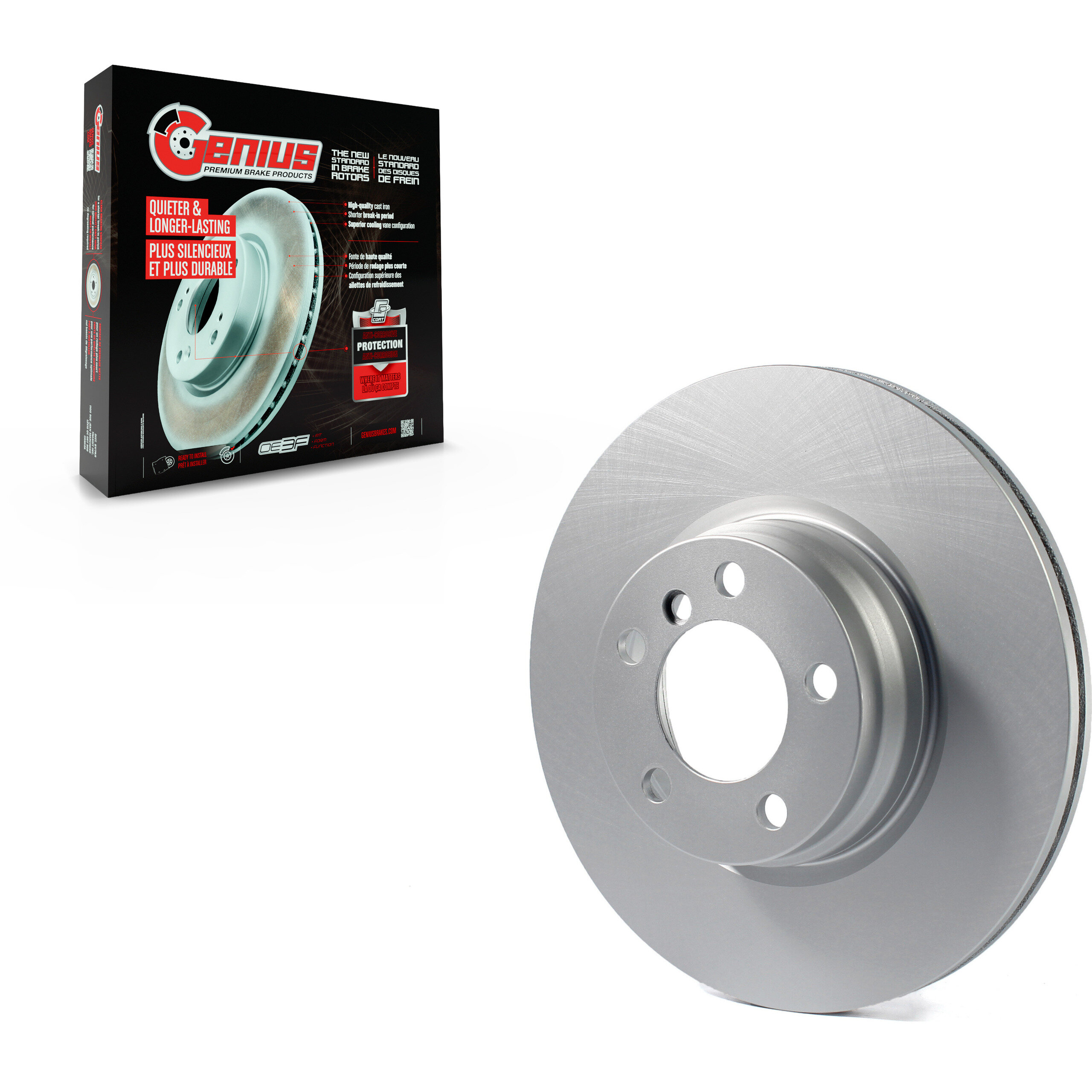 Coated Disc Brake Rotor