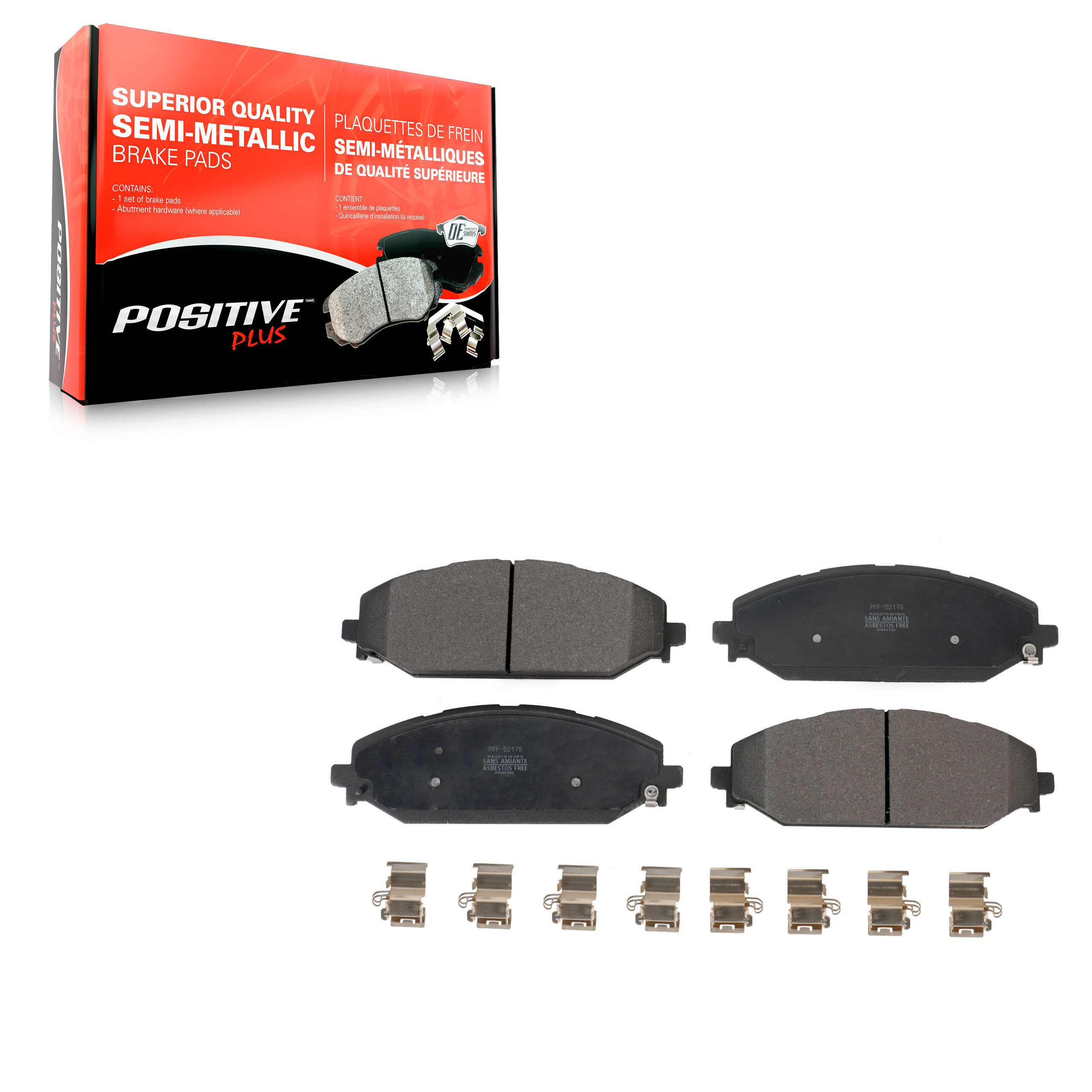 Semi-Metallic Brake Pads