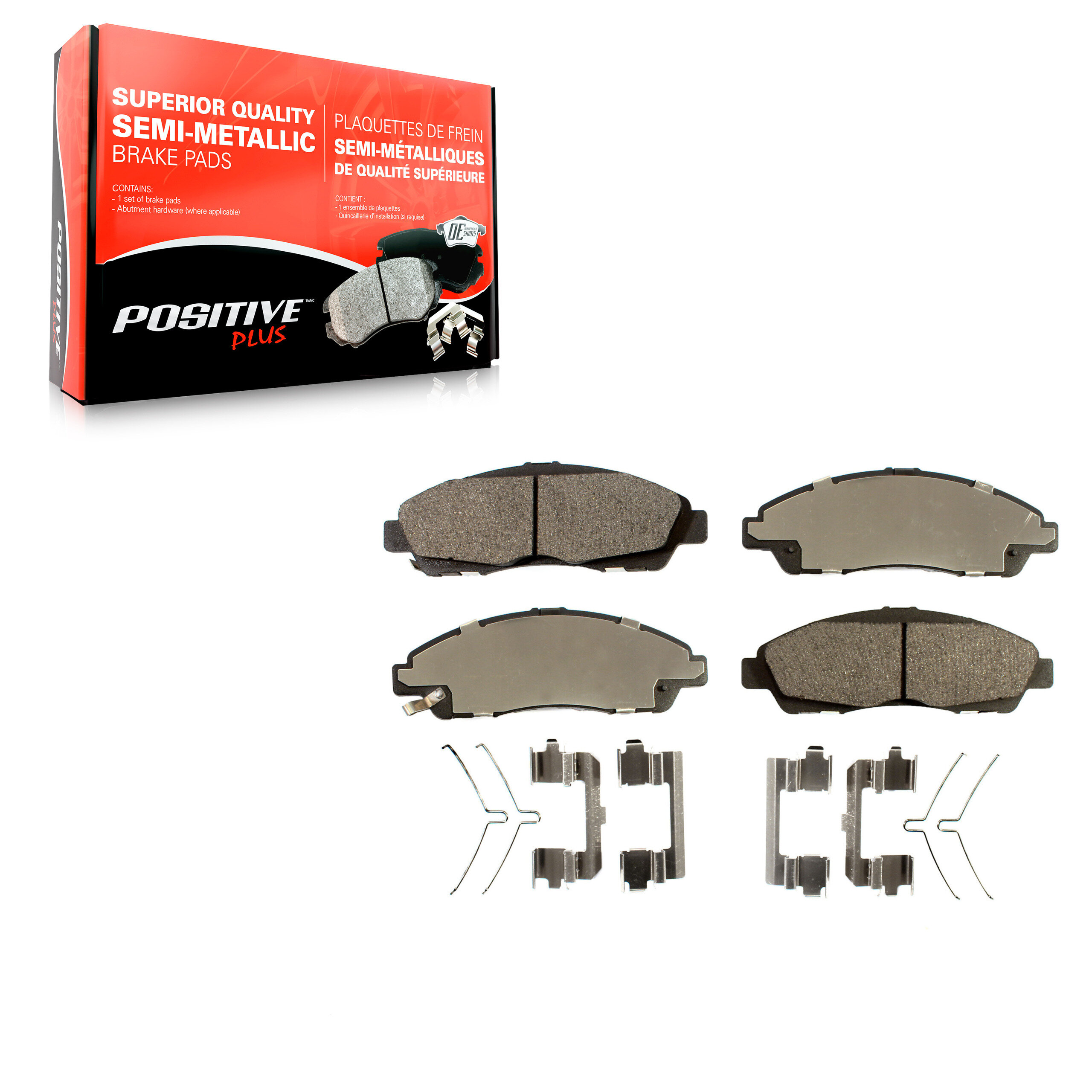 Semi-Metallic Brake Pads