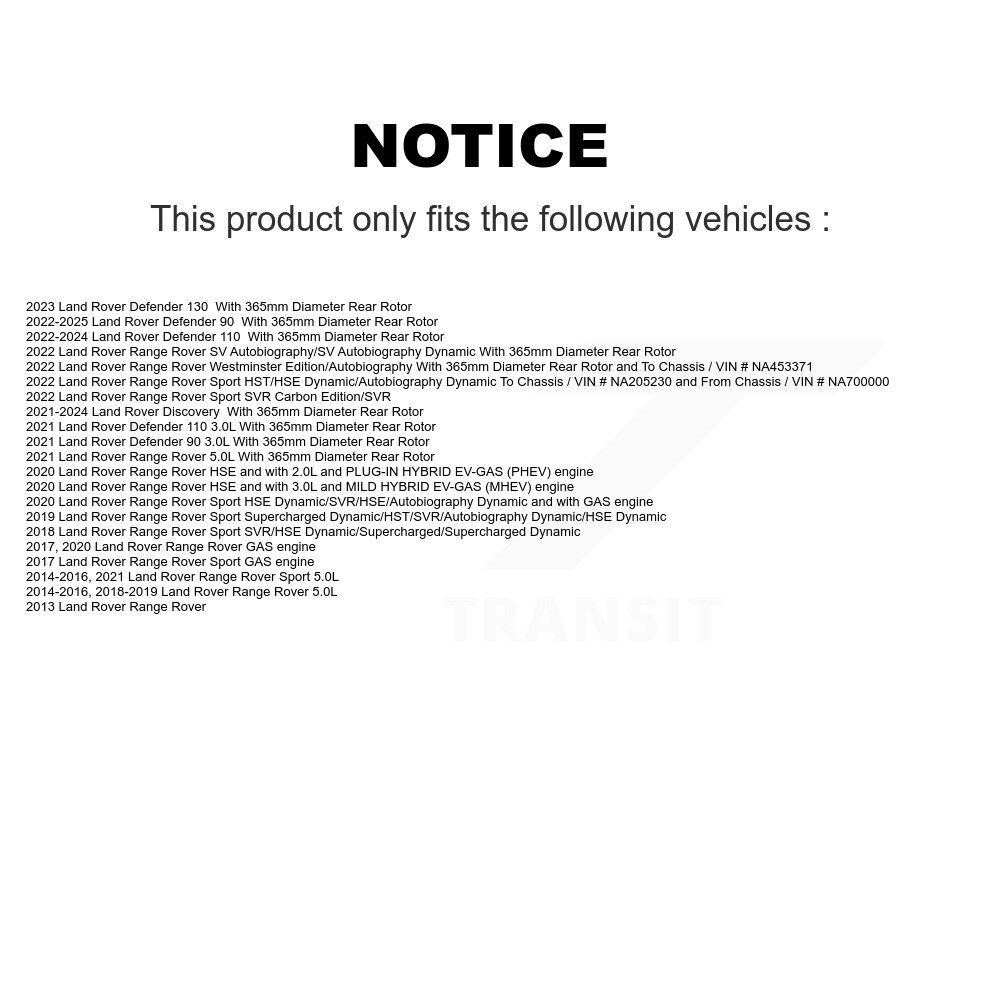 GENIUS - GCR-982065 - Coated Disc Brake Rotor