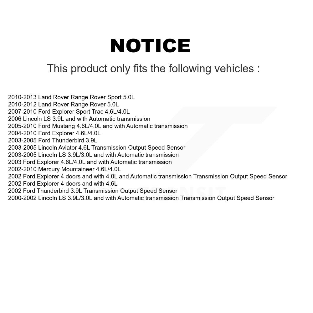 Mpulse - SEN-2VSS0049 - Vehicle Speed Sensor