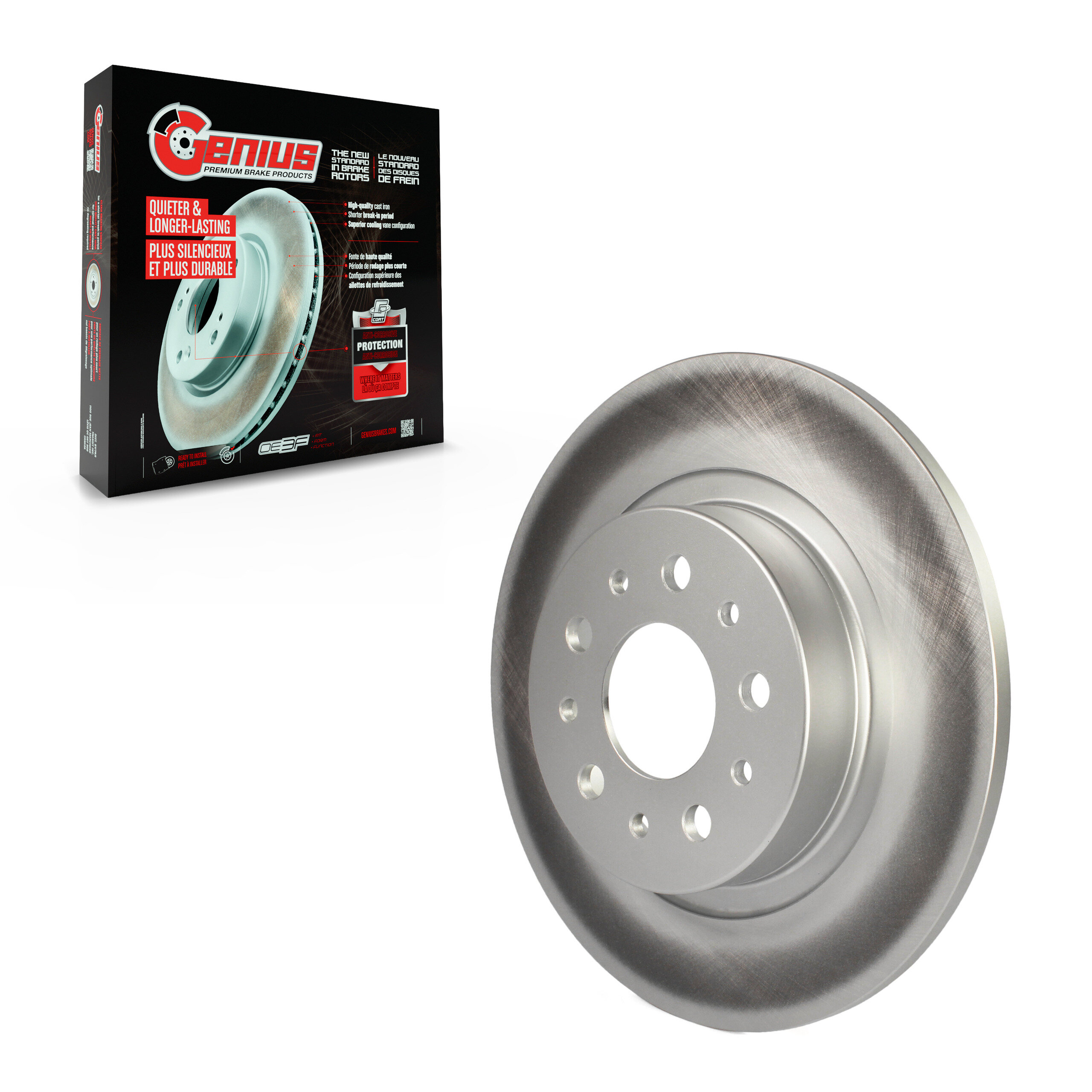 Coated Disc Brake Rotor