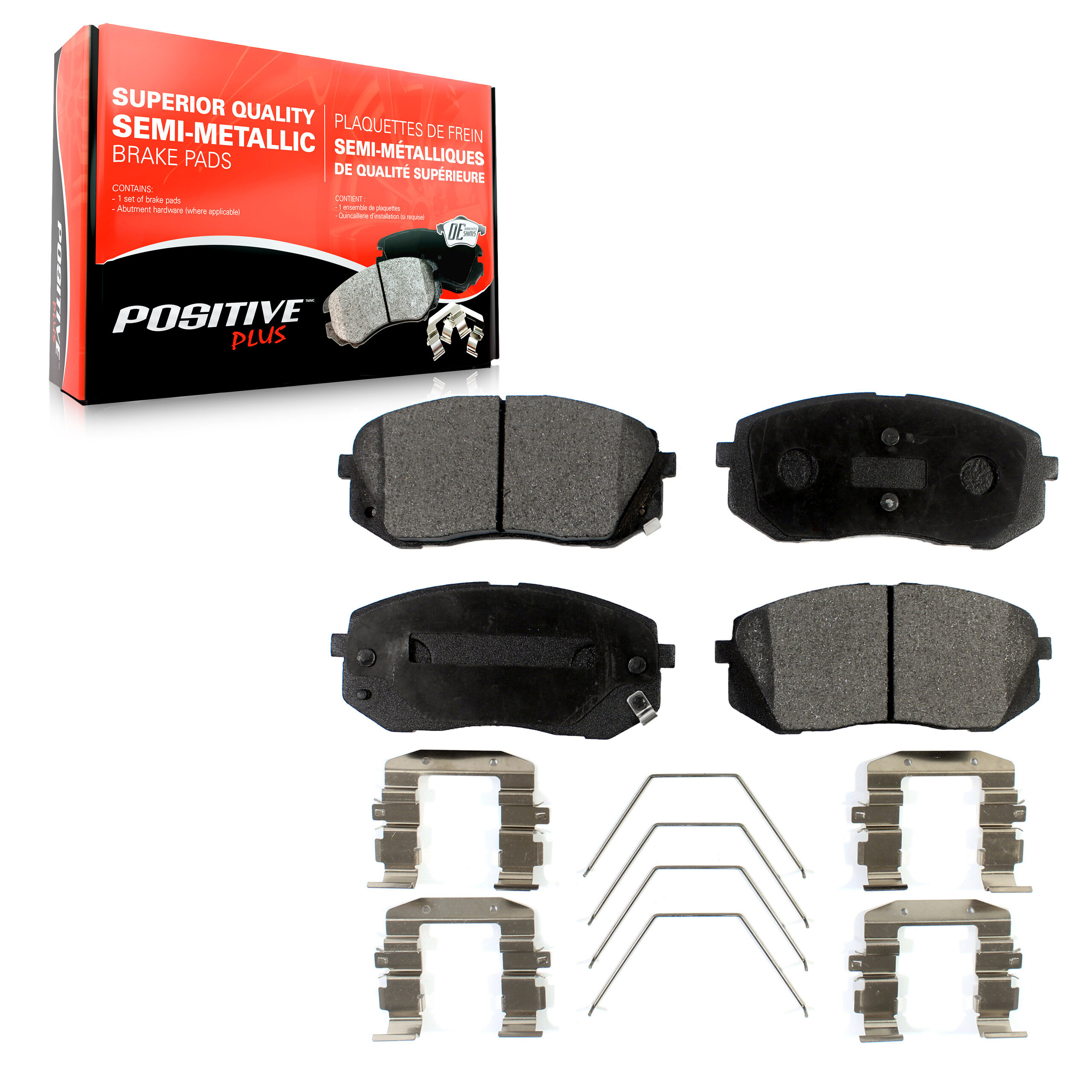 Semi-Metallic Brake Pads