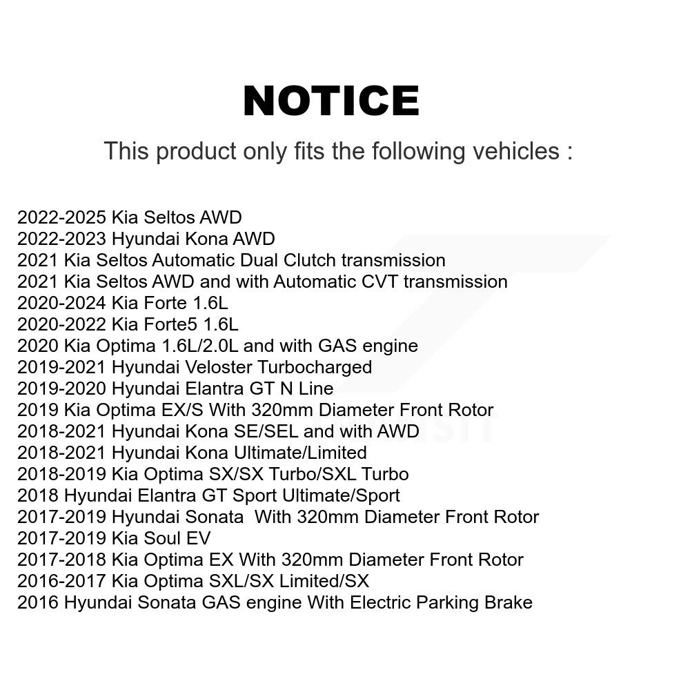 Positive Plus - PPF-D1855 - Semi-Metallic Brake Pads