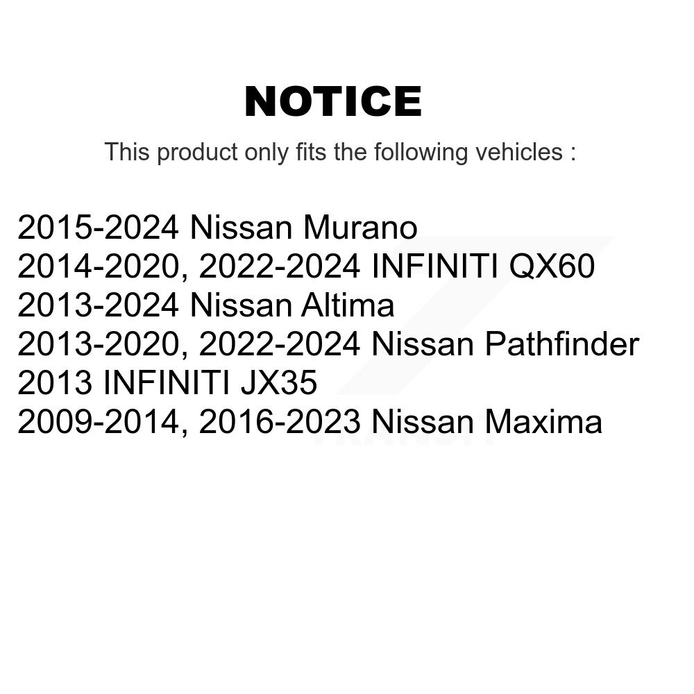 Top Quality - 72-K750283 - Suspension Stabilizer Bar Link Kit