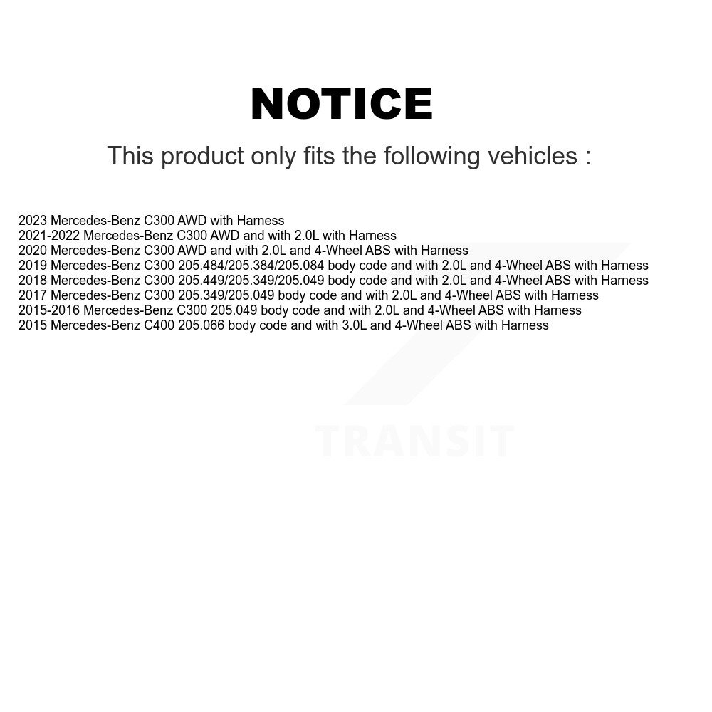 Mpulse - SEN-2ABS3223 - ABS Wheel Speed Sensor