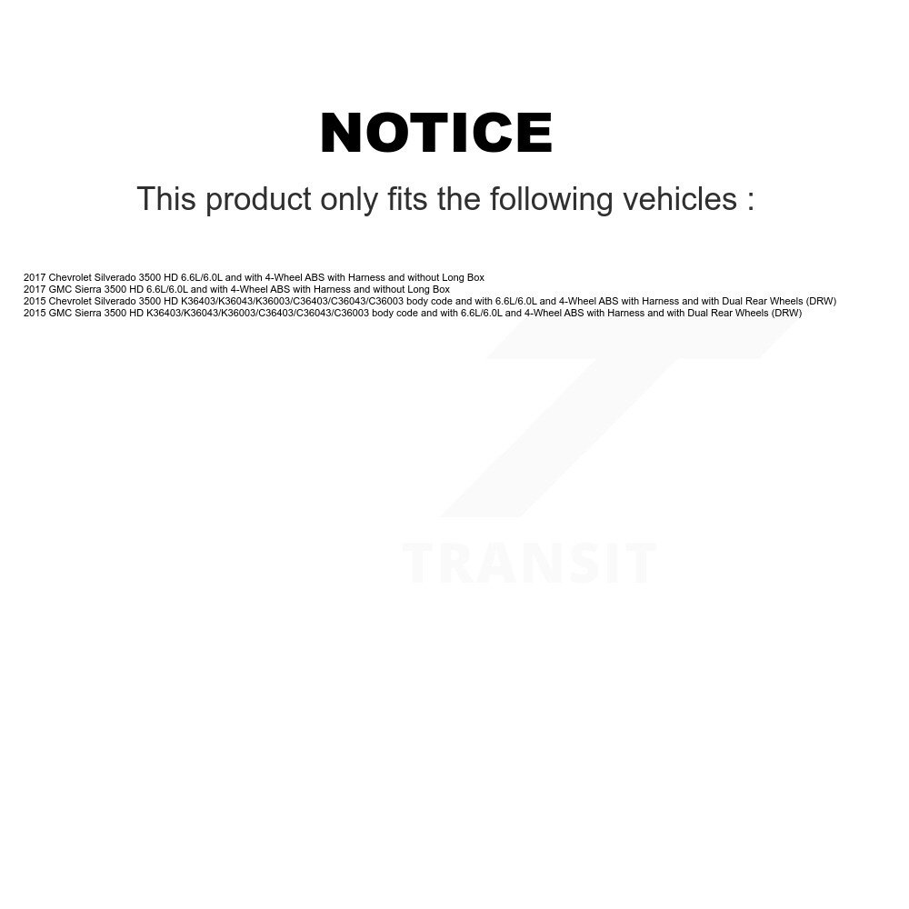 Mpulse - SEN-2ABS3343 - ABS Wheel Speed Sensor