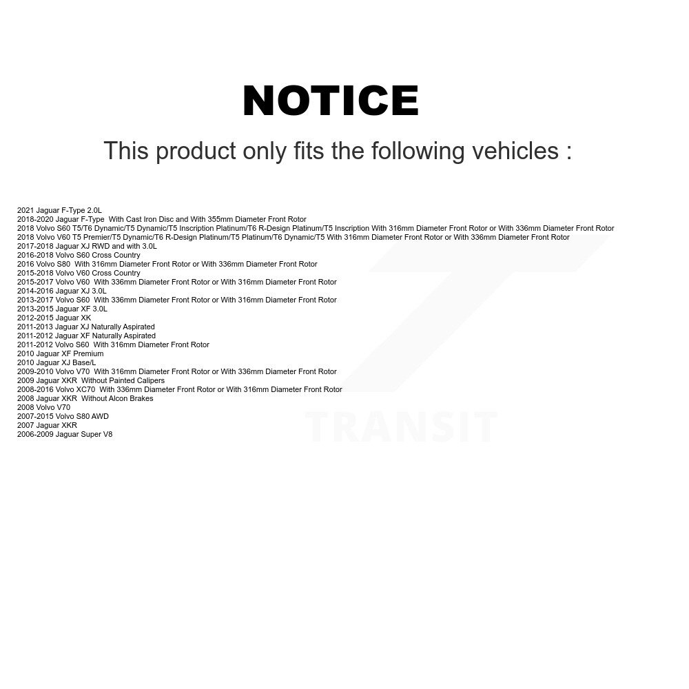 AmeriBRAKES - NWF-PRM1240 - Semi-Metallic Brake Pads