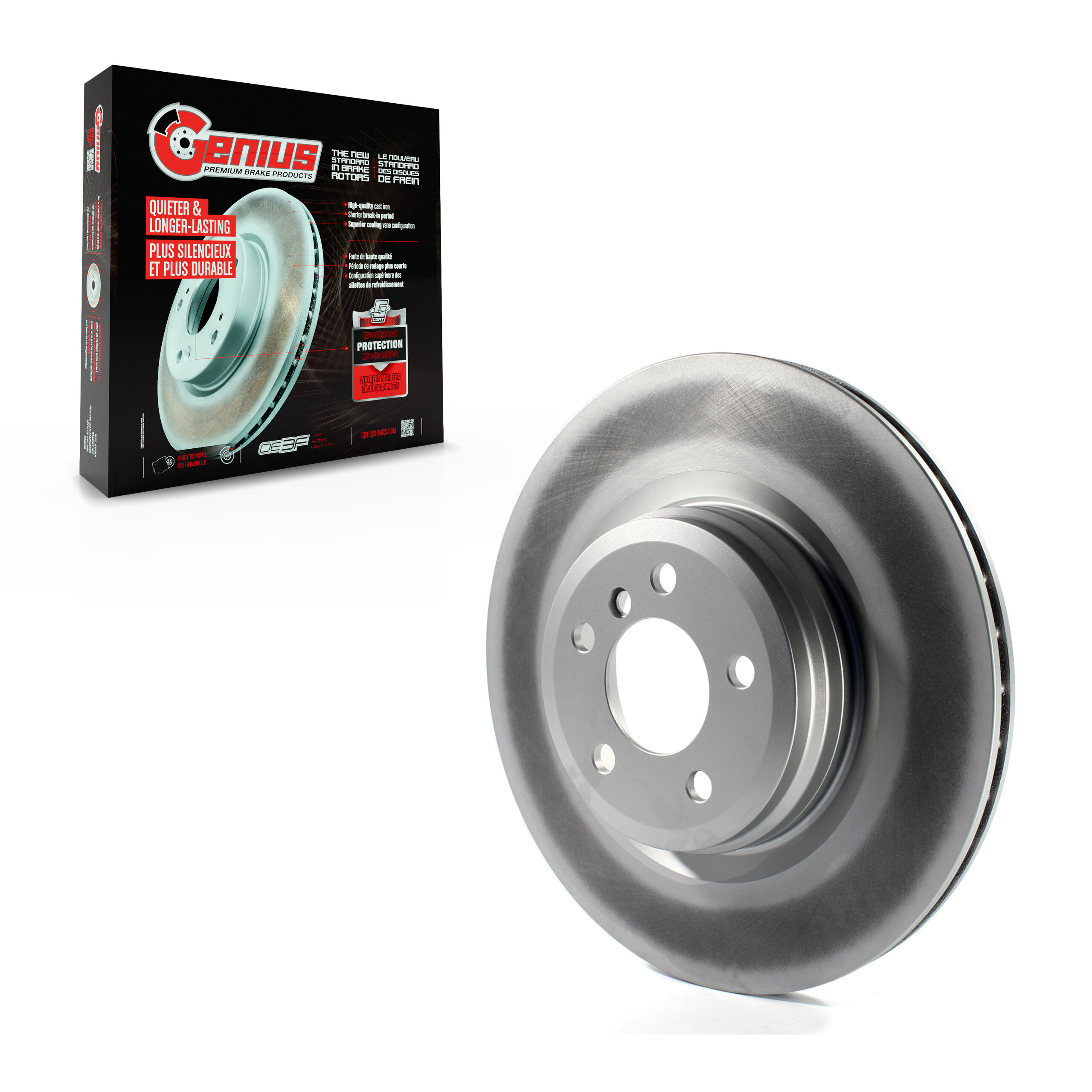 Coated Disc Brake Rotor