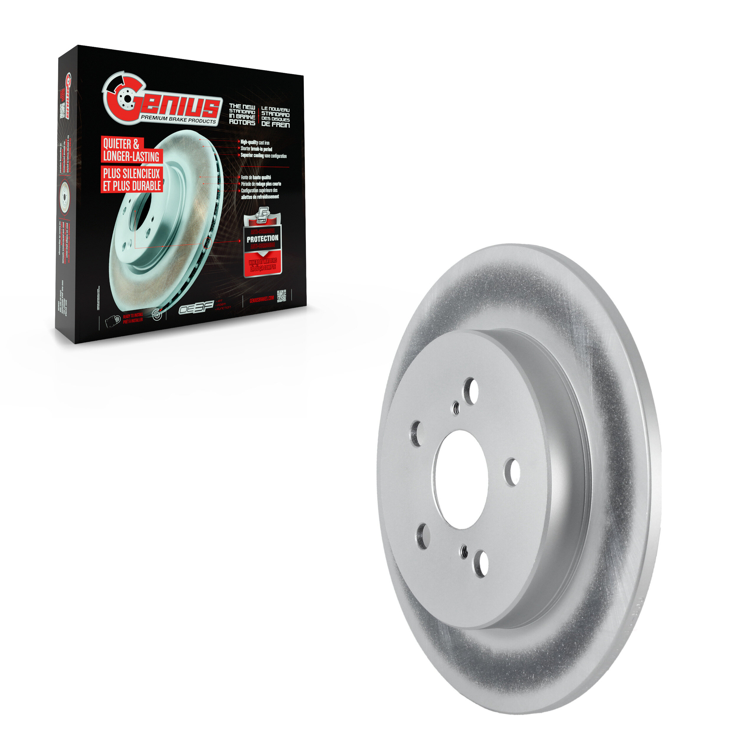 Coated Disc Brake Rotor