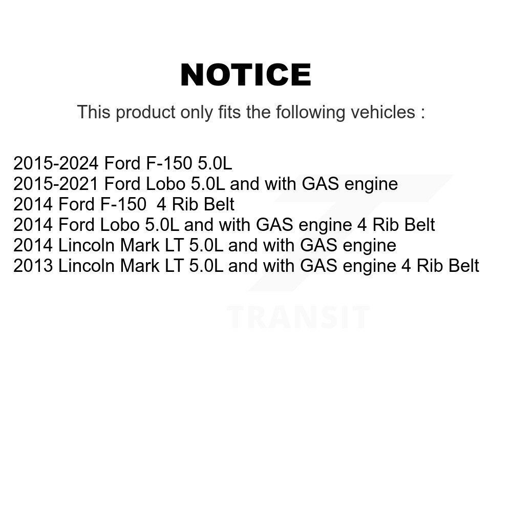 Kobra - KTP-89666 - Accessory Drive Belt Tensioner Assembly