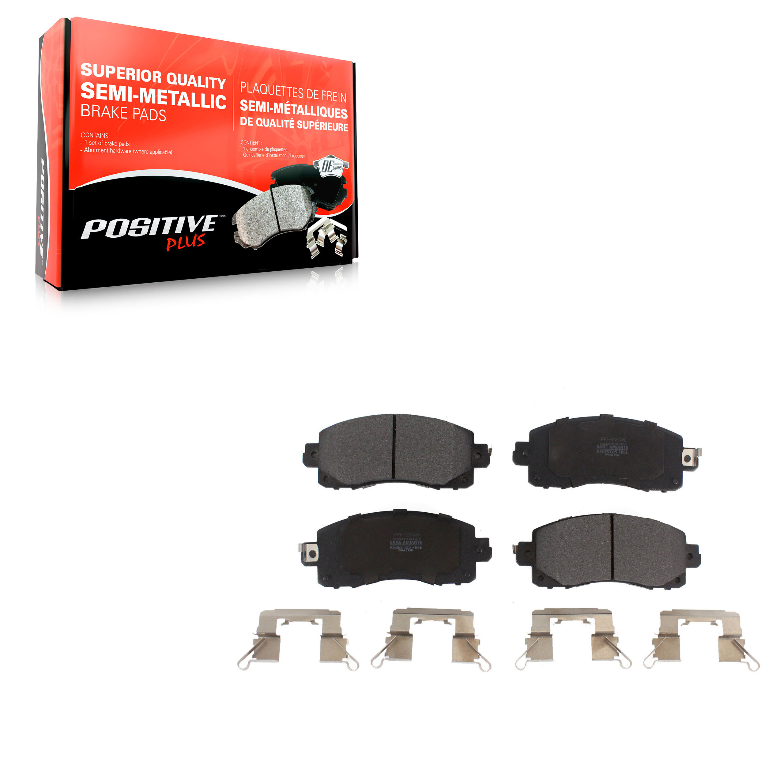 Semi-Metallic Brake Pads