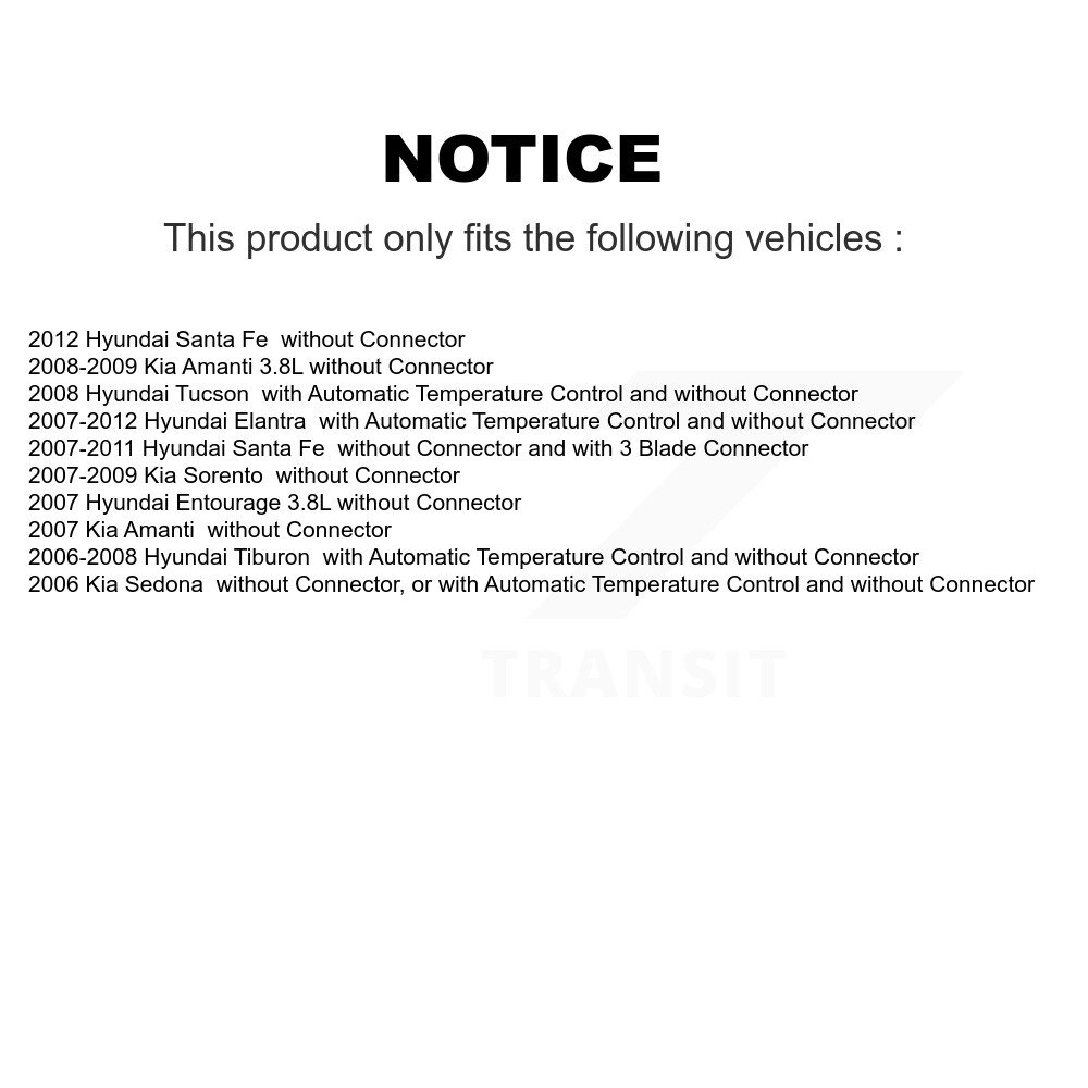 Mpulse - SEN-2BMR0578 - HVAC Blower Motor Resistor