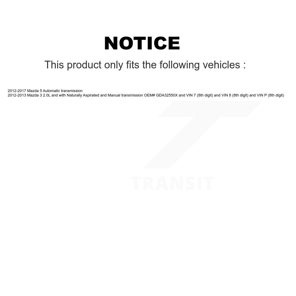 Kugel - NCV-MZ47019 - CV Axle Shaft