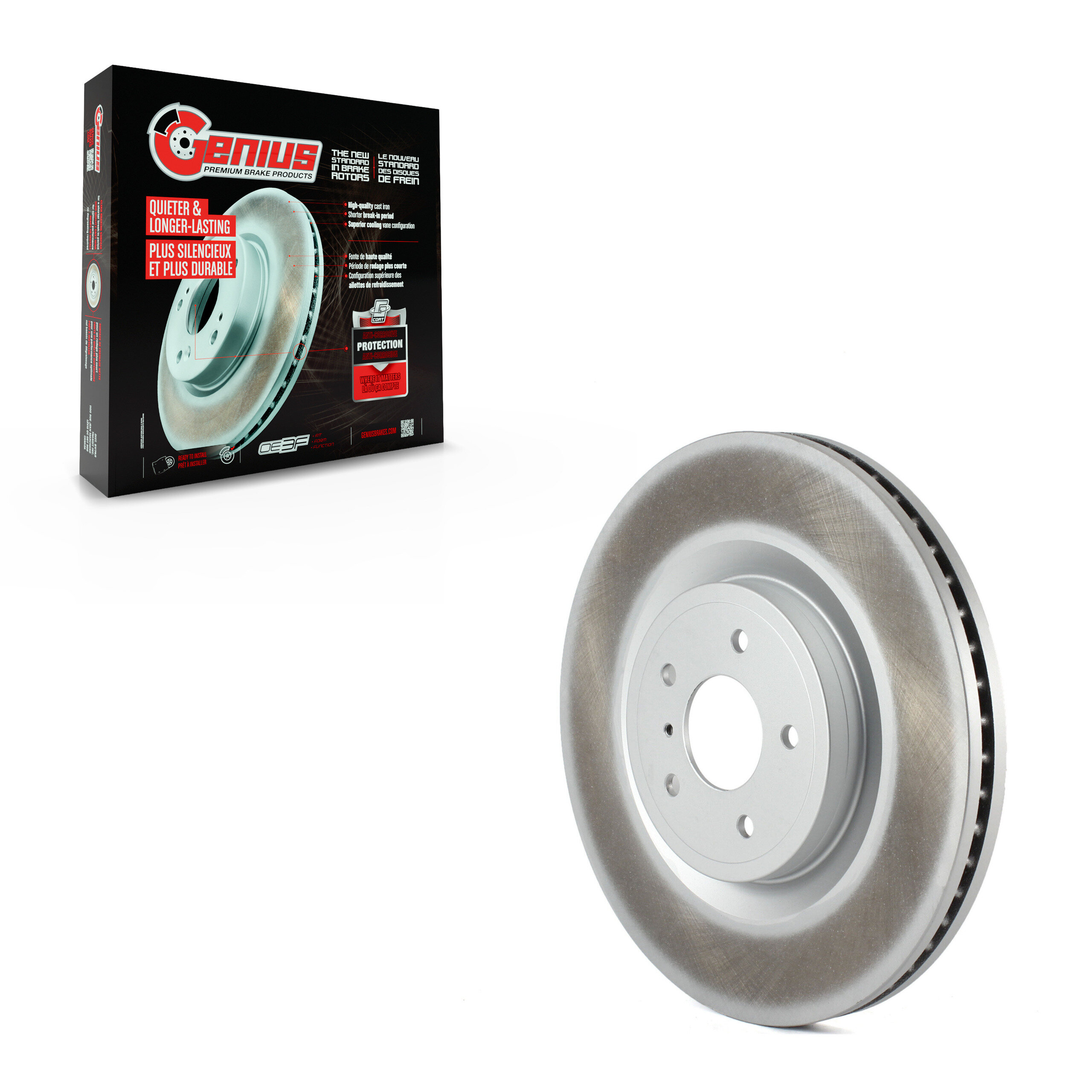 Coated Disc Brake Rotor