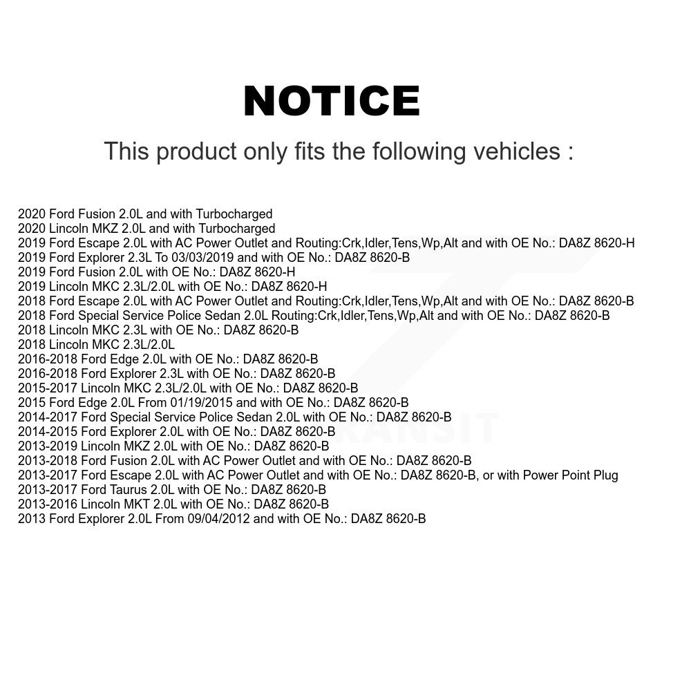 Bando - BAN-4PK1370 - Accessory Drive Belt