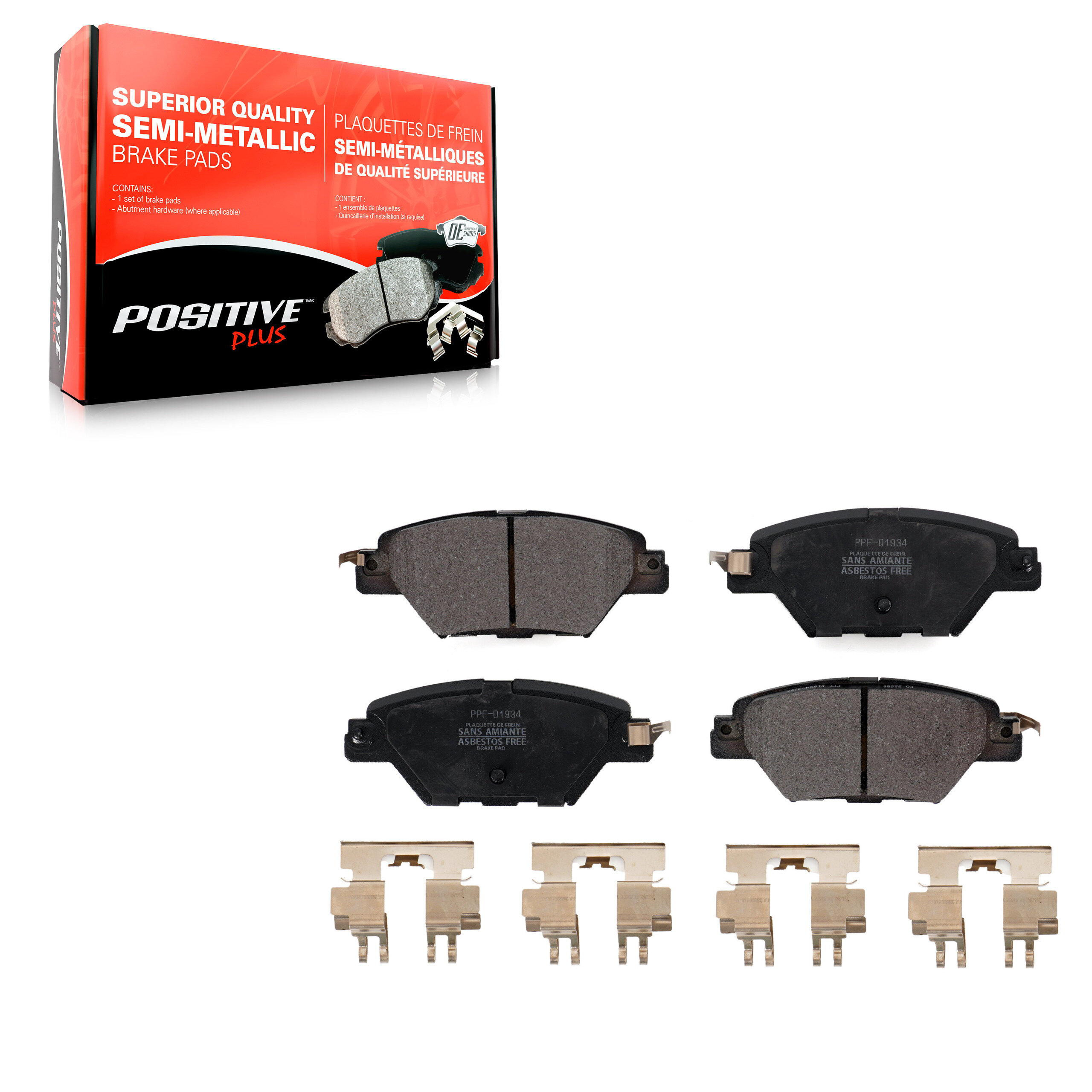 Semi-Metallic Brake Pads