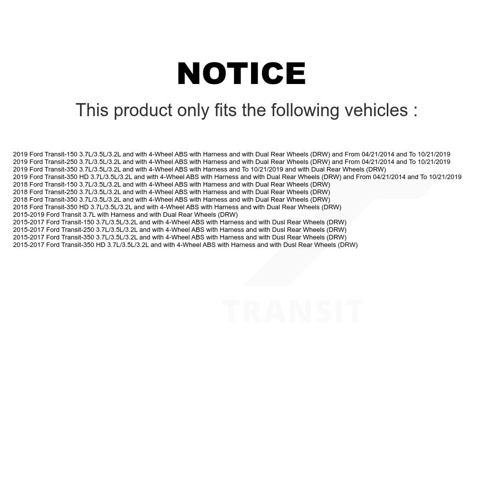Mpulse - SEN-2ABS3948 - ABS Wheel Speed Sensor