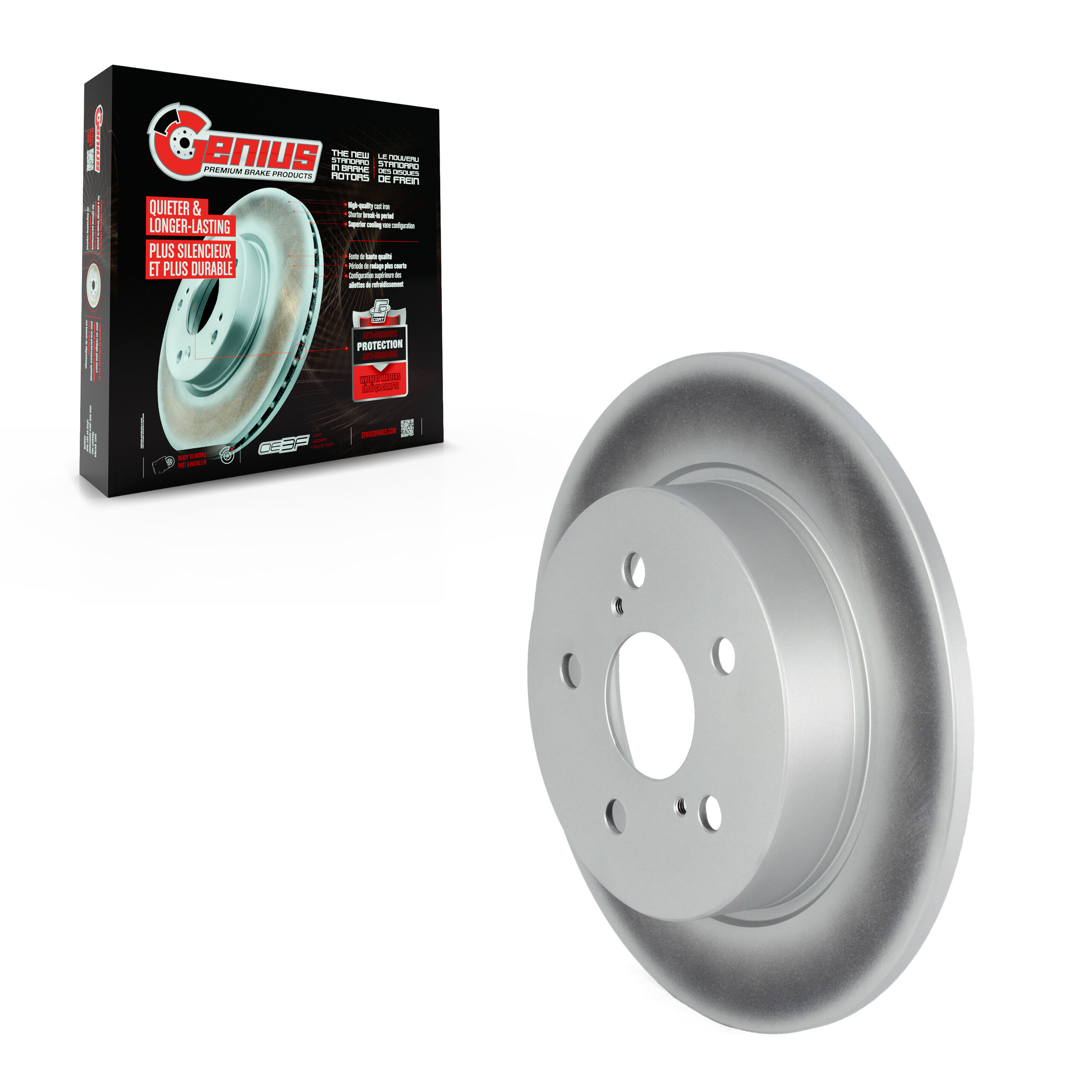 Coated Disc Brake Rotor