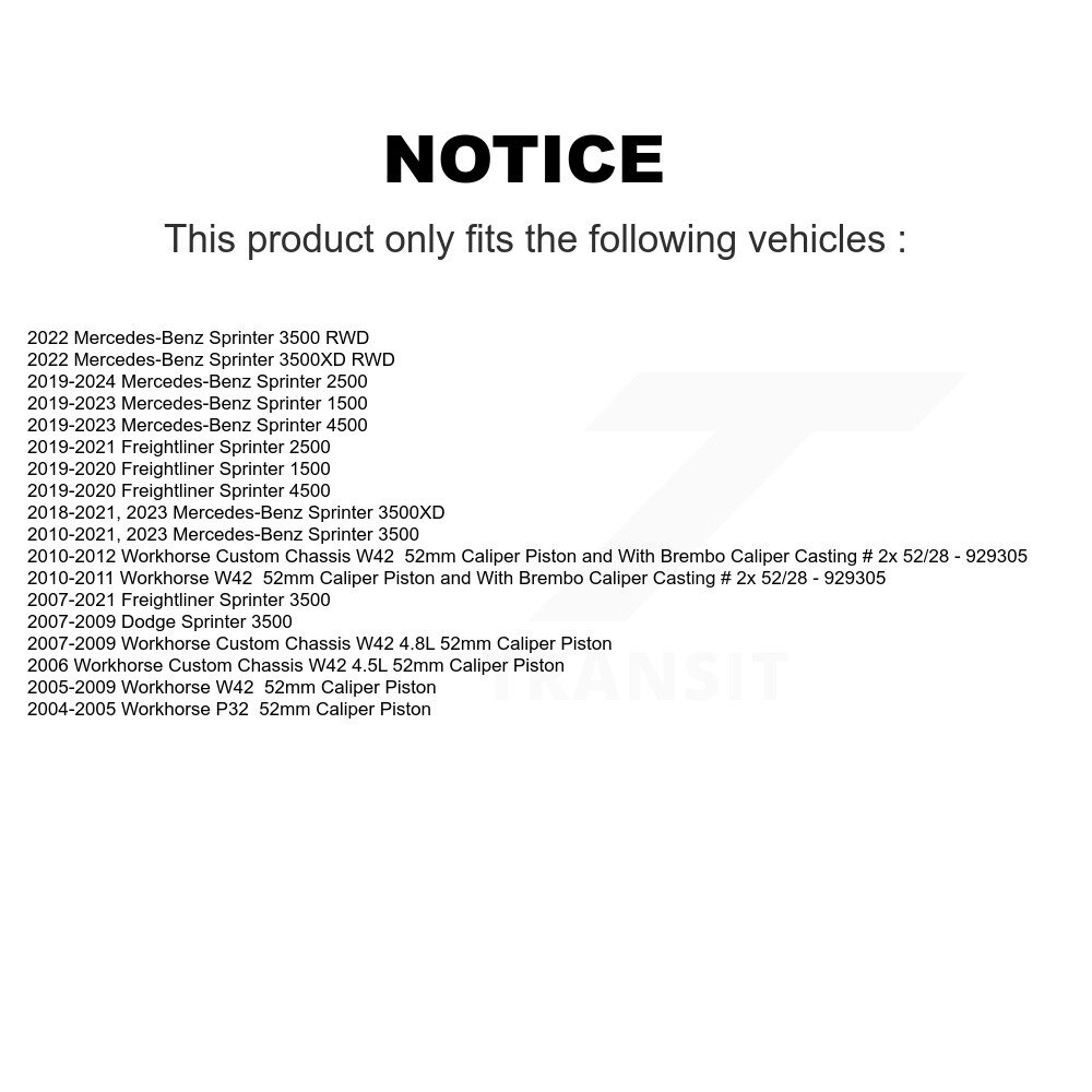 Positive Plus - PPF-D1268 - Semi-Metallic Brake Pads