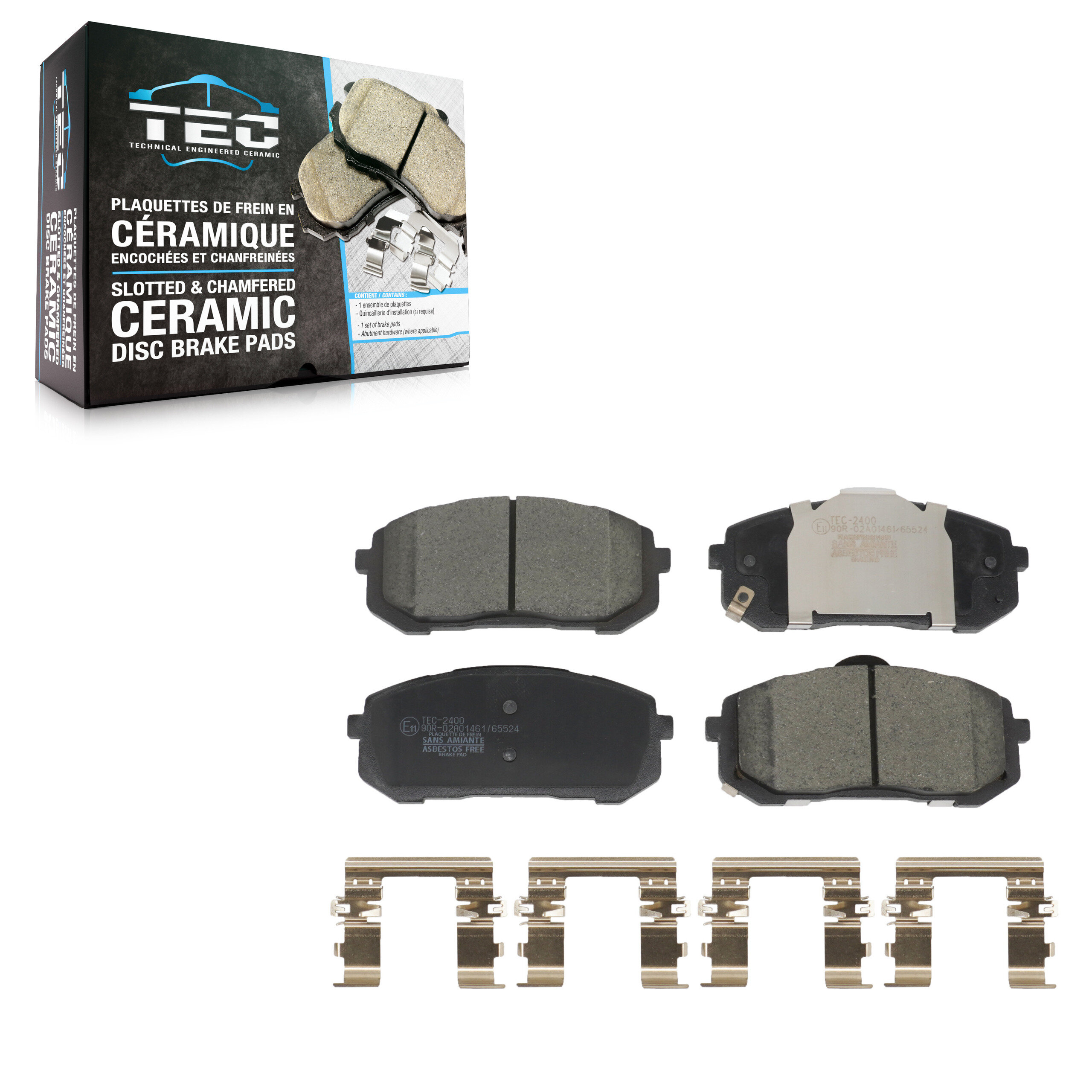 TEC - TEC-2400 - Ceramic Brake Pads