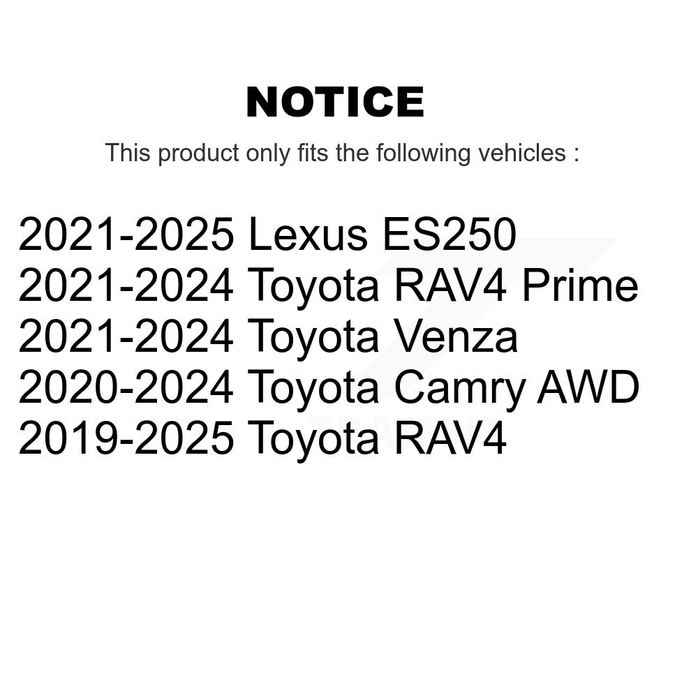 TOR - TOR-TC4001 - Suspension Stabilizer Bar Link Kit