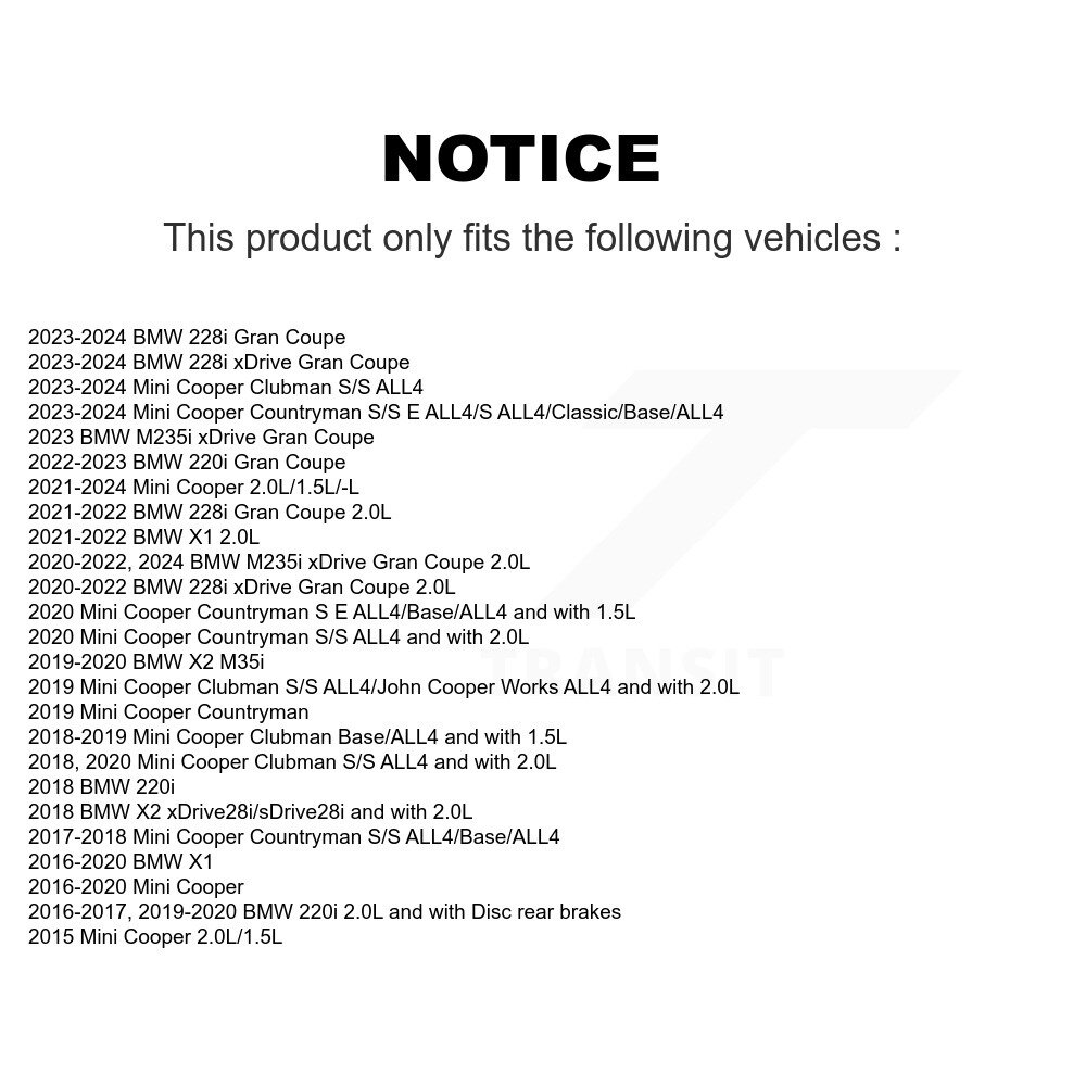 Mpulse - SEN-2BWS0030 - Disc Brake Pad Wear Sensor