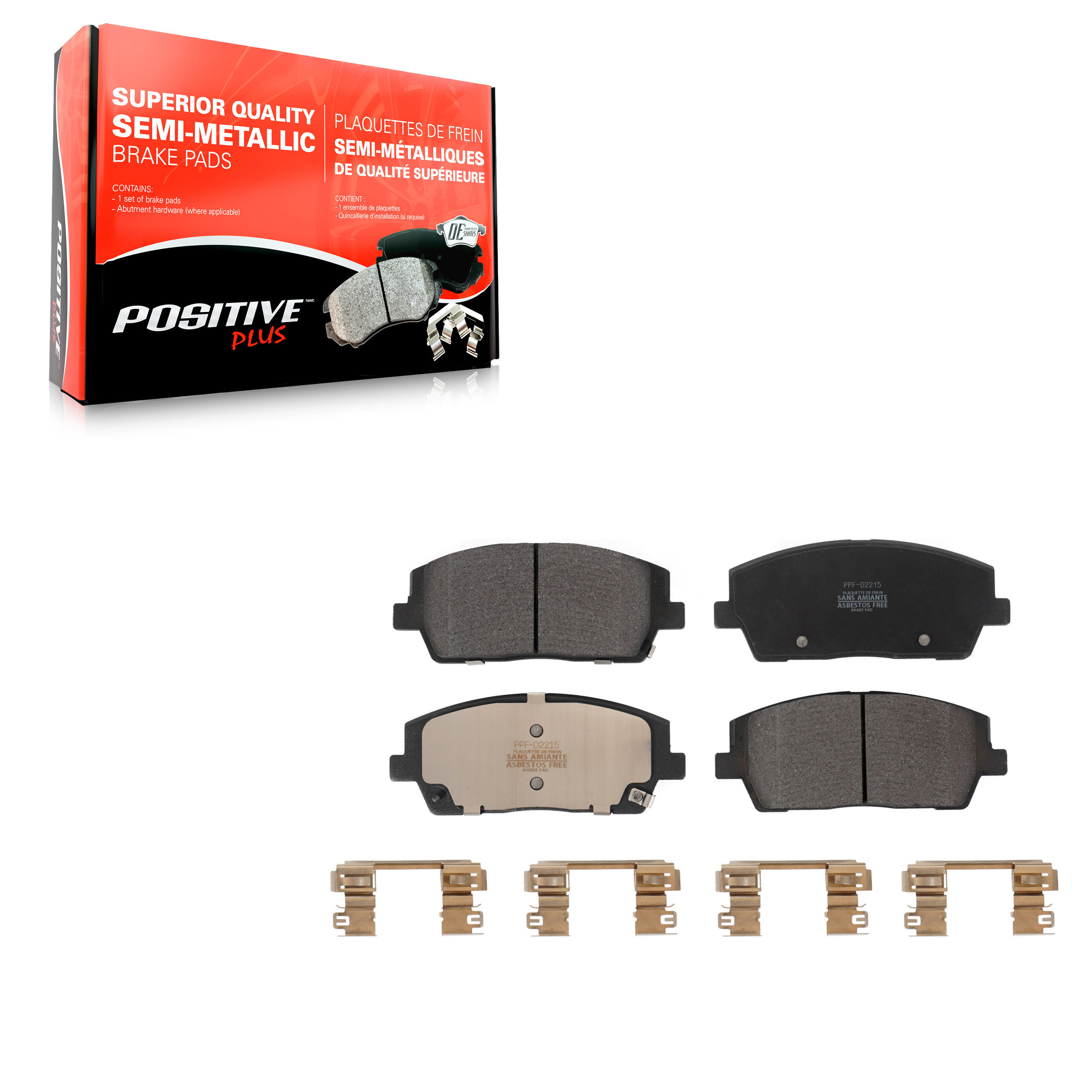 Semi-Metallic Brake Pads