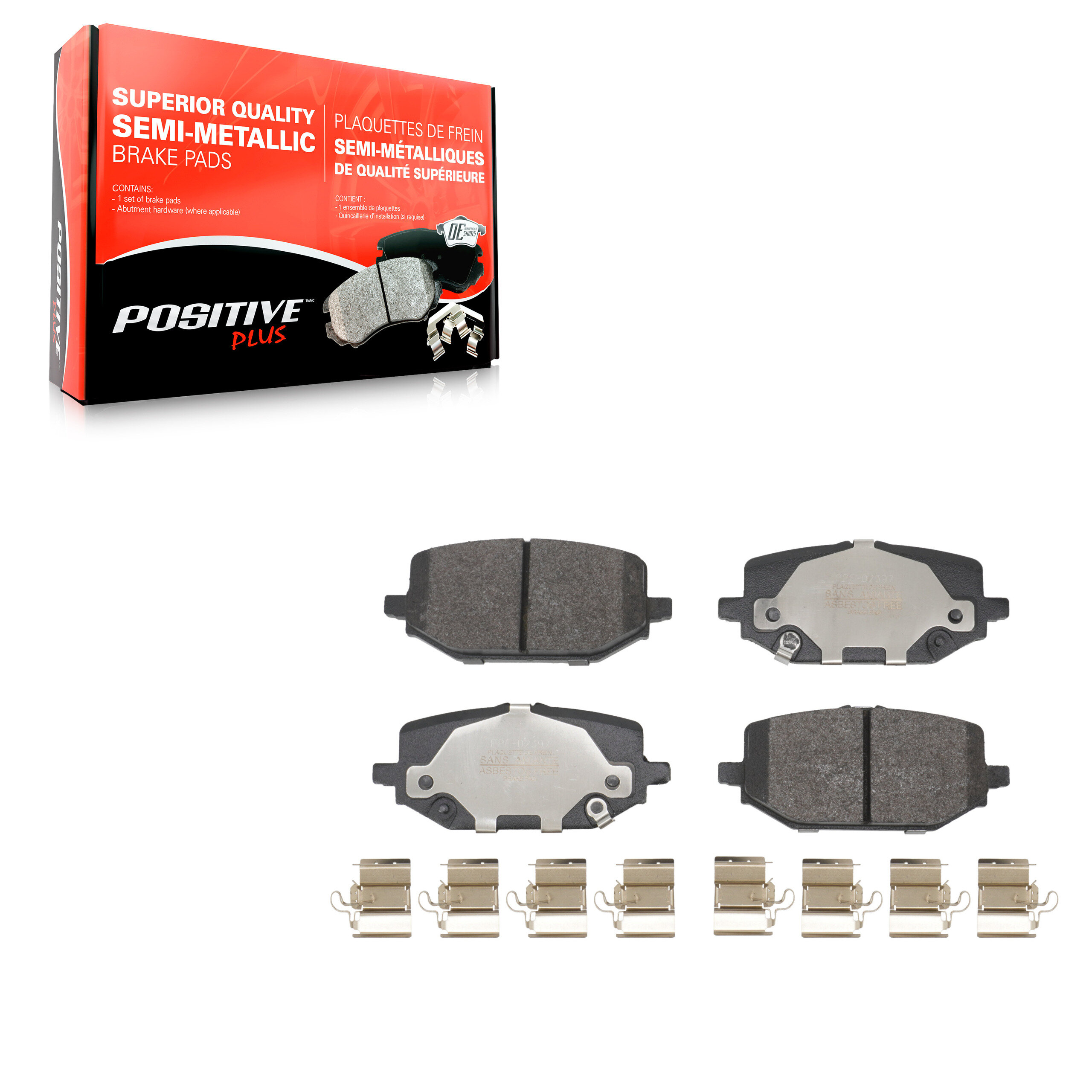 Semi-Metallic Brake Pads