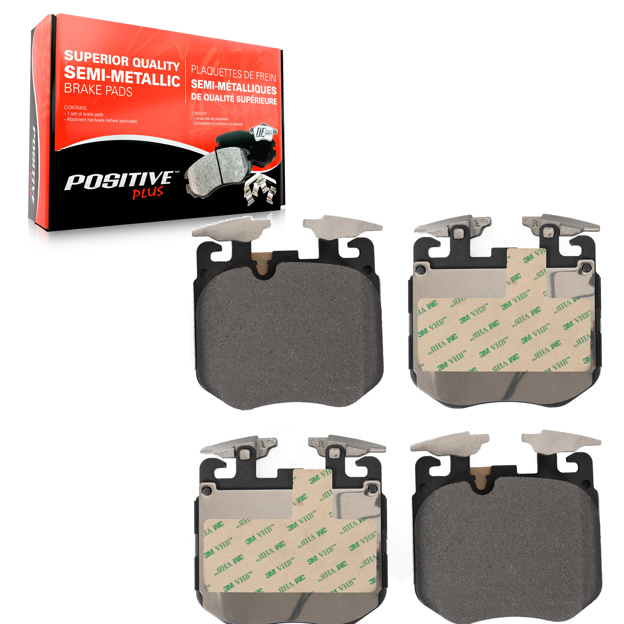 Semi-Metallic Brake Pads