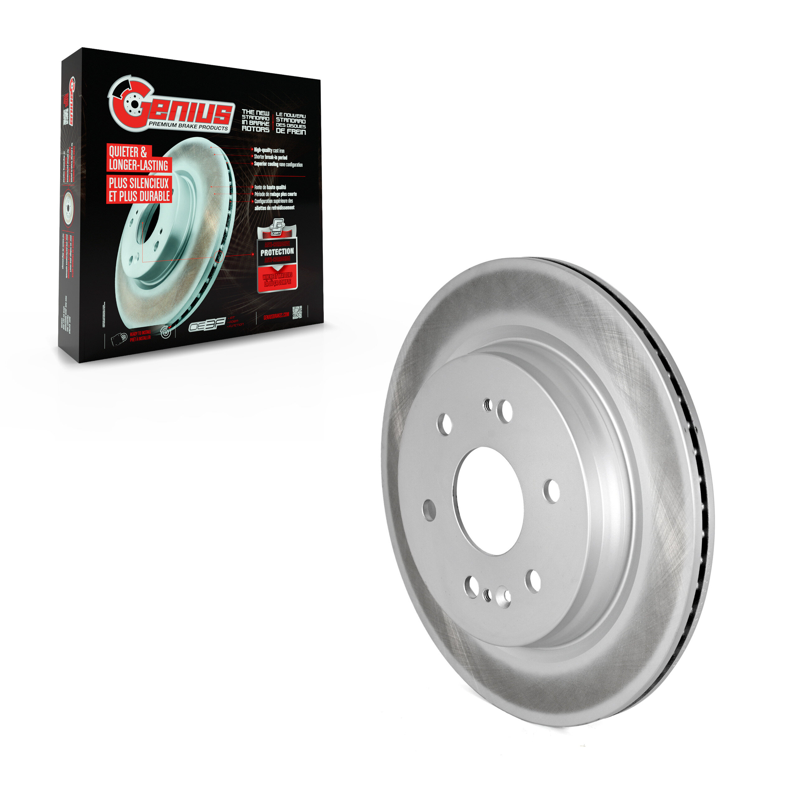 Coated Disc Brake Rotor