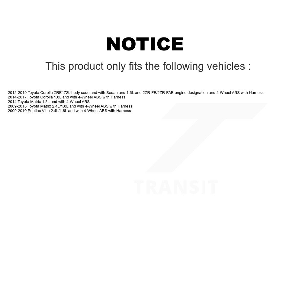 Mpulse - SEN-2ABS2669 - ABS Wheel Speed Sensor