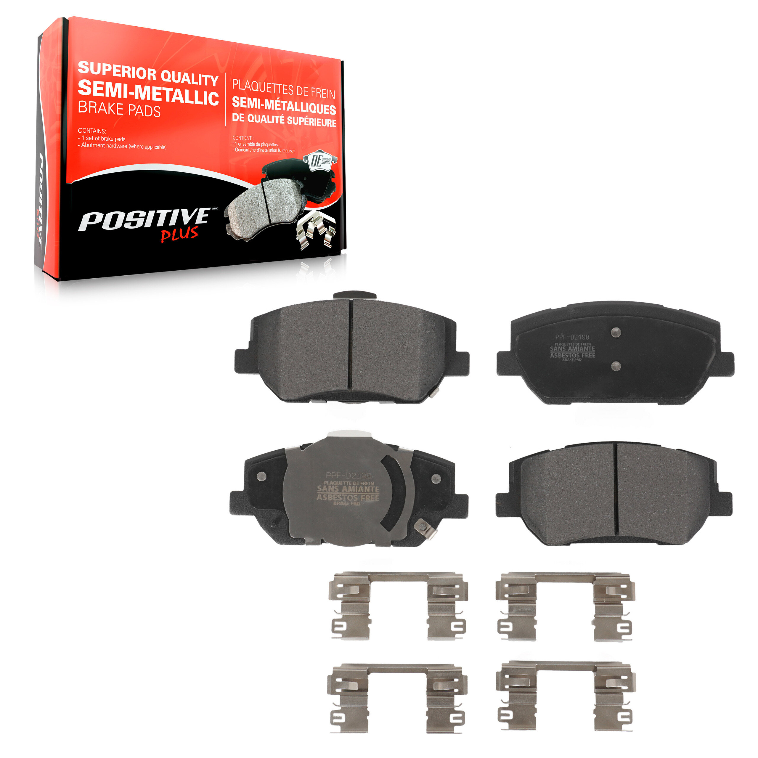 Semi-Metallic Brake Pads