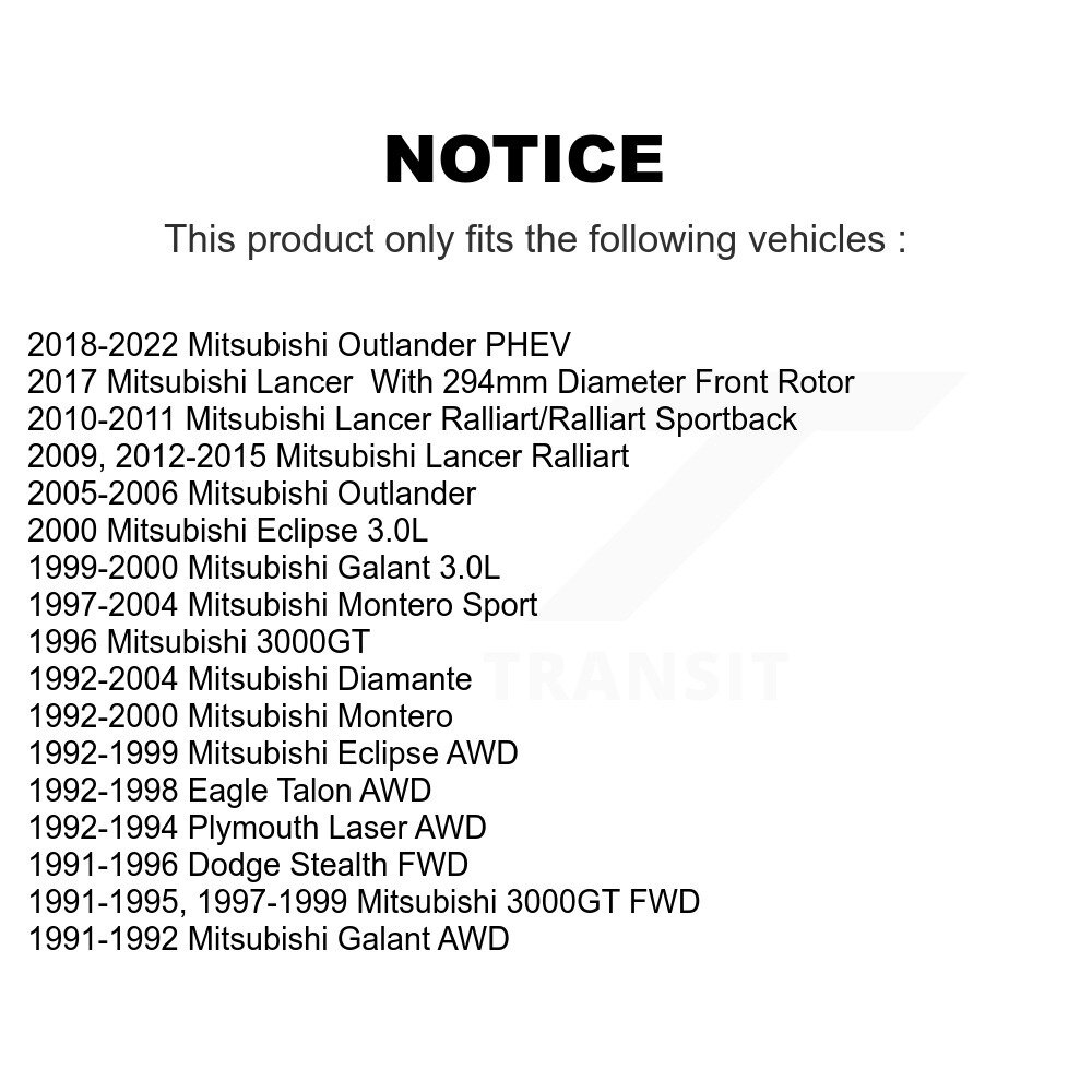 AmeriBRAKES - NWF-PRC530 - Ceramic Brake Pads