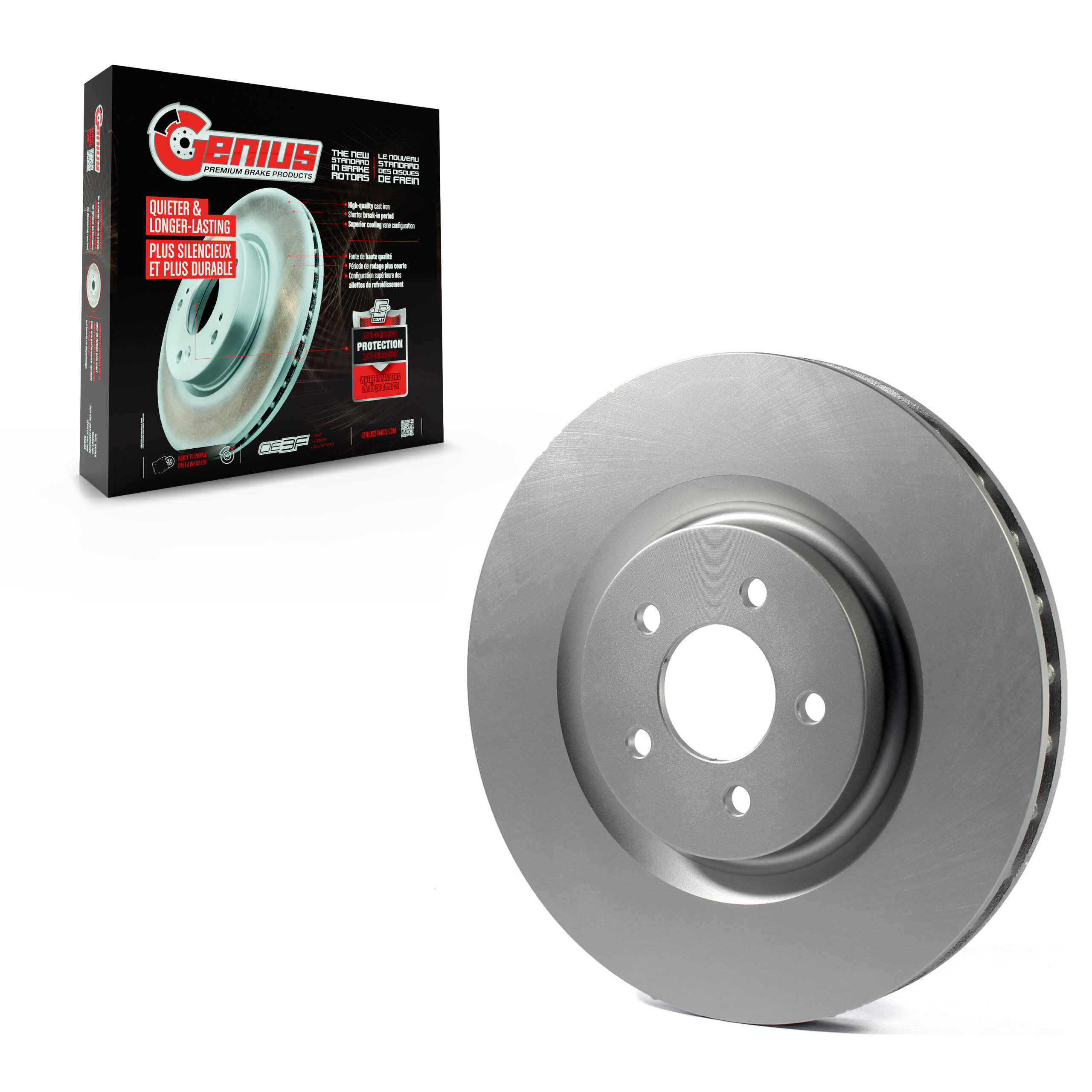 Coated Disc Brake Rotor