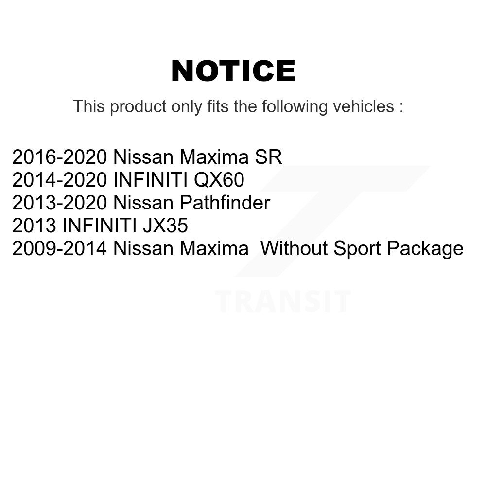 TOR - TOR-K201304 - Suspension Stabilizer Bar Bushing Kit