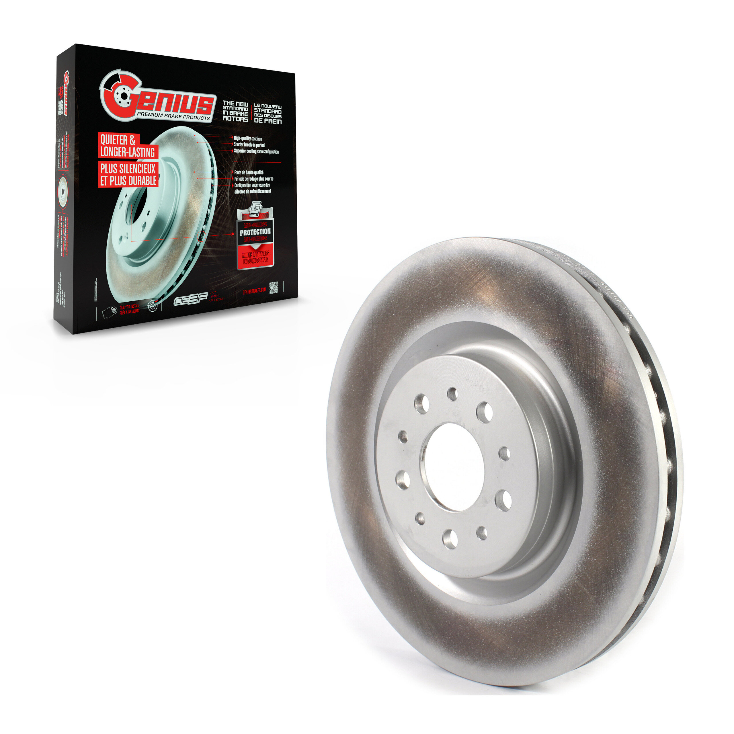 Coated Disc Brake Rotor