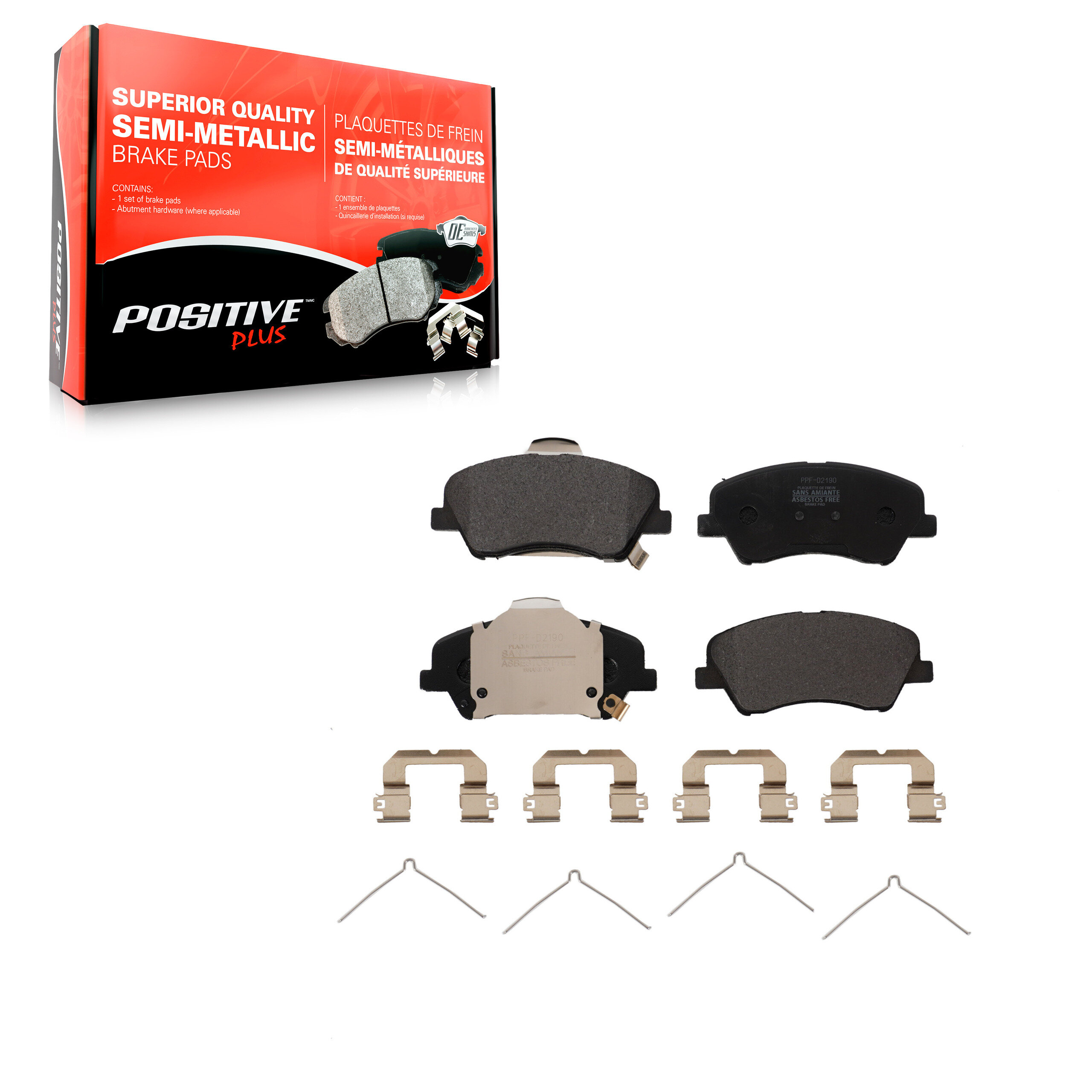 Semi-Metallic Brake Pads