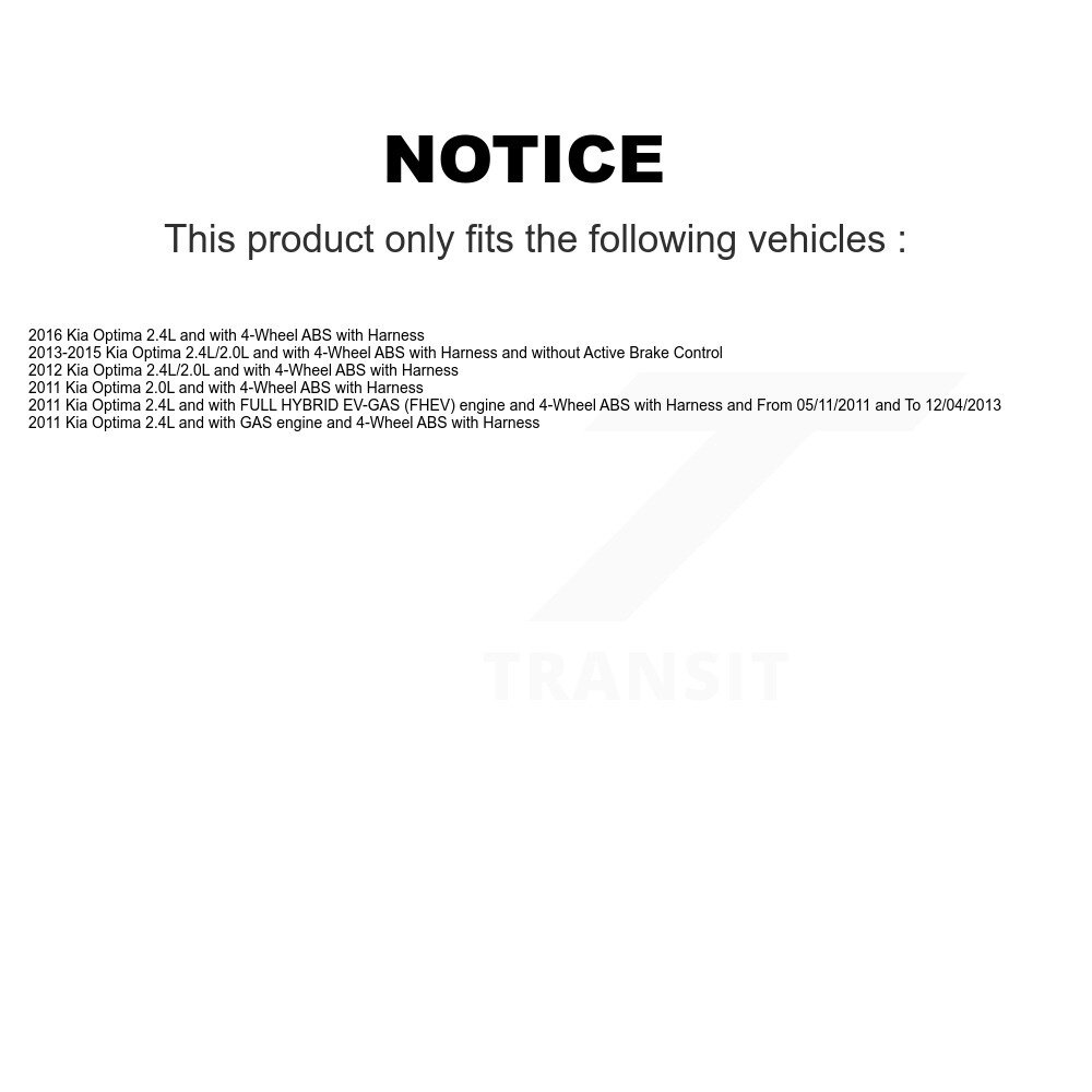 Mpulse - SEN-2ABS0630 - ABS Wheel Speed Sensor