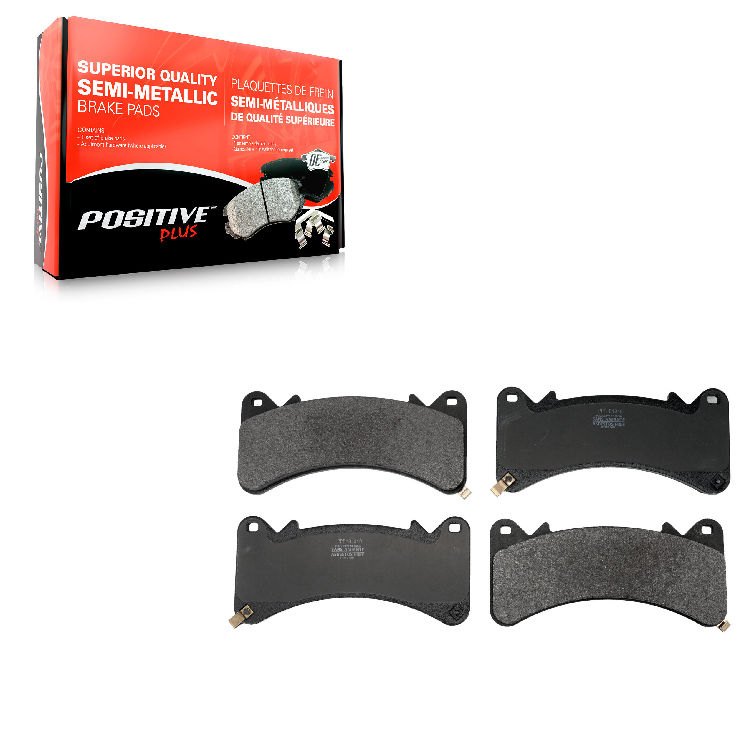 Semi-Metallic Brake Pads