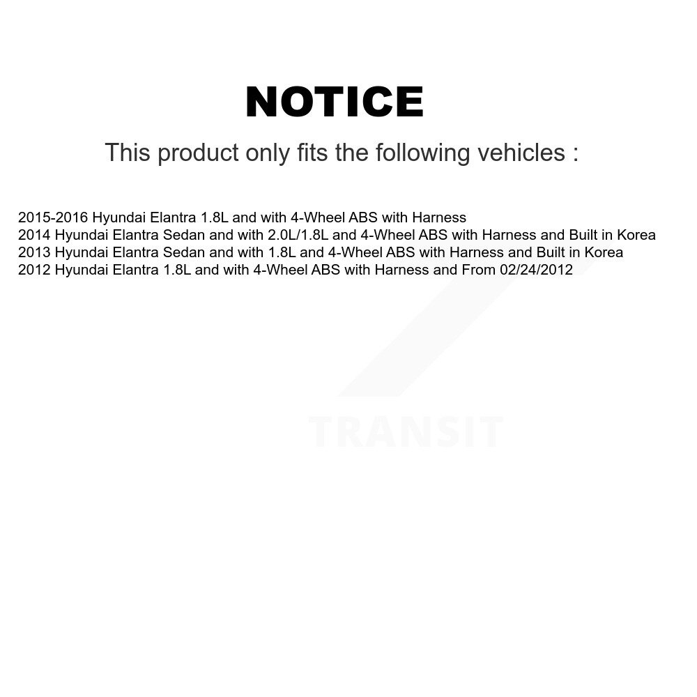 Mpulse - SEN-2ABS2895 - ABS Wheel Speed Sensor