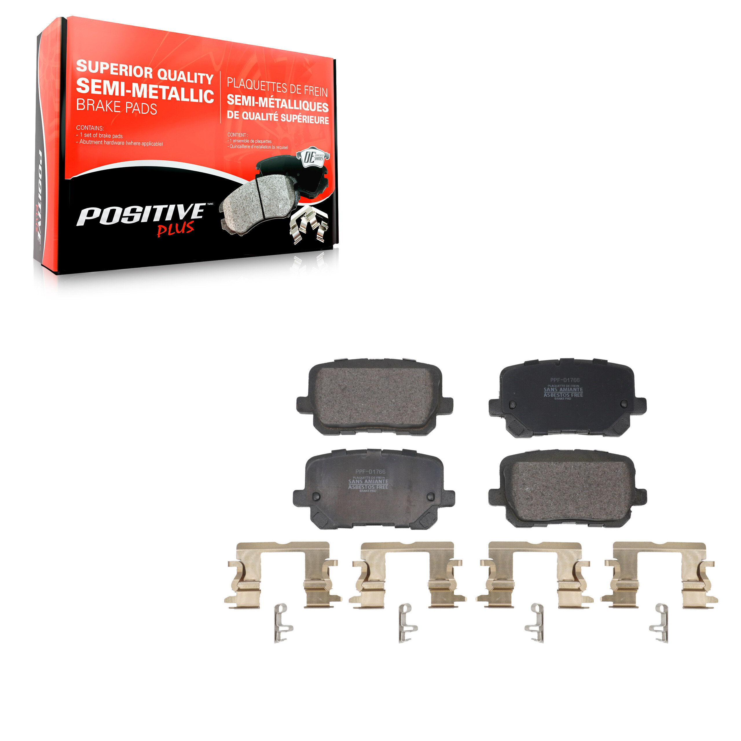 Semi-Metallic Brake Pads