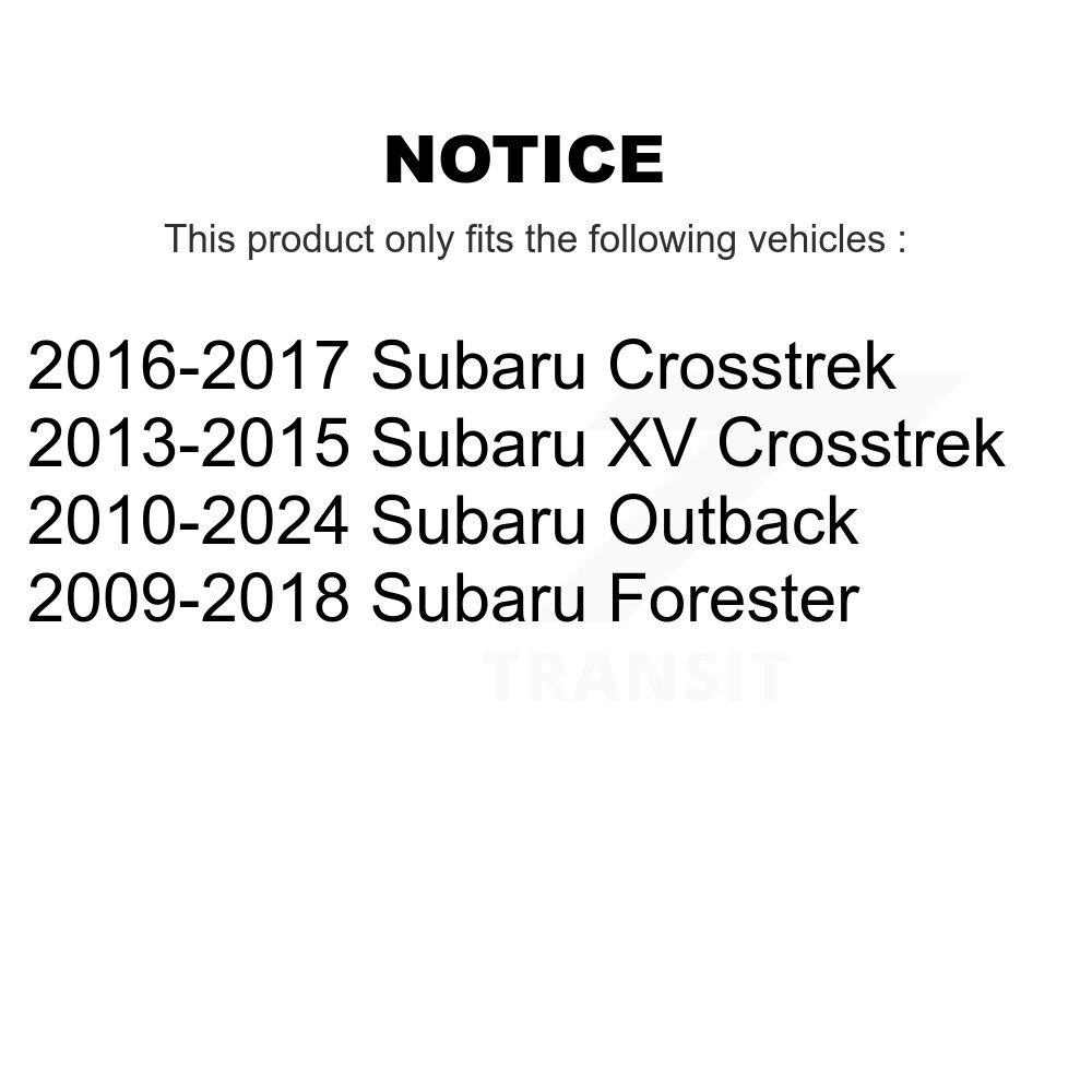 Top Quality - 72-K750404 - Suspension Stabilizer Bar Link Kit