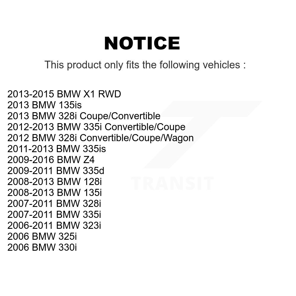 Top Quality - 72-K750003 - Suspension Stabilizer Bar Link Kit