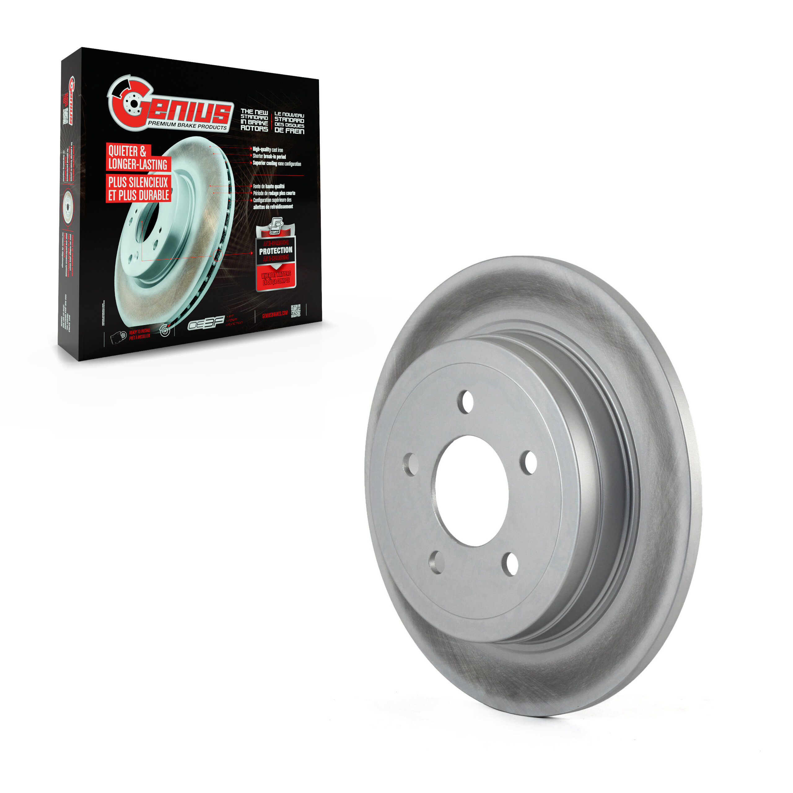 Coated Disc Brake Rotor