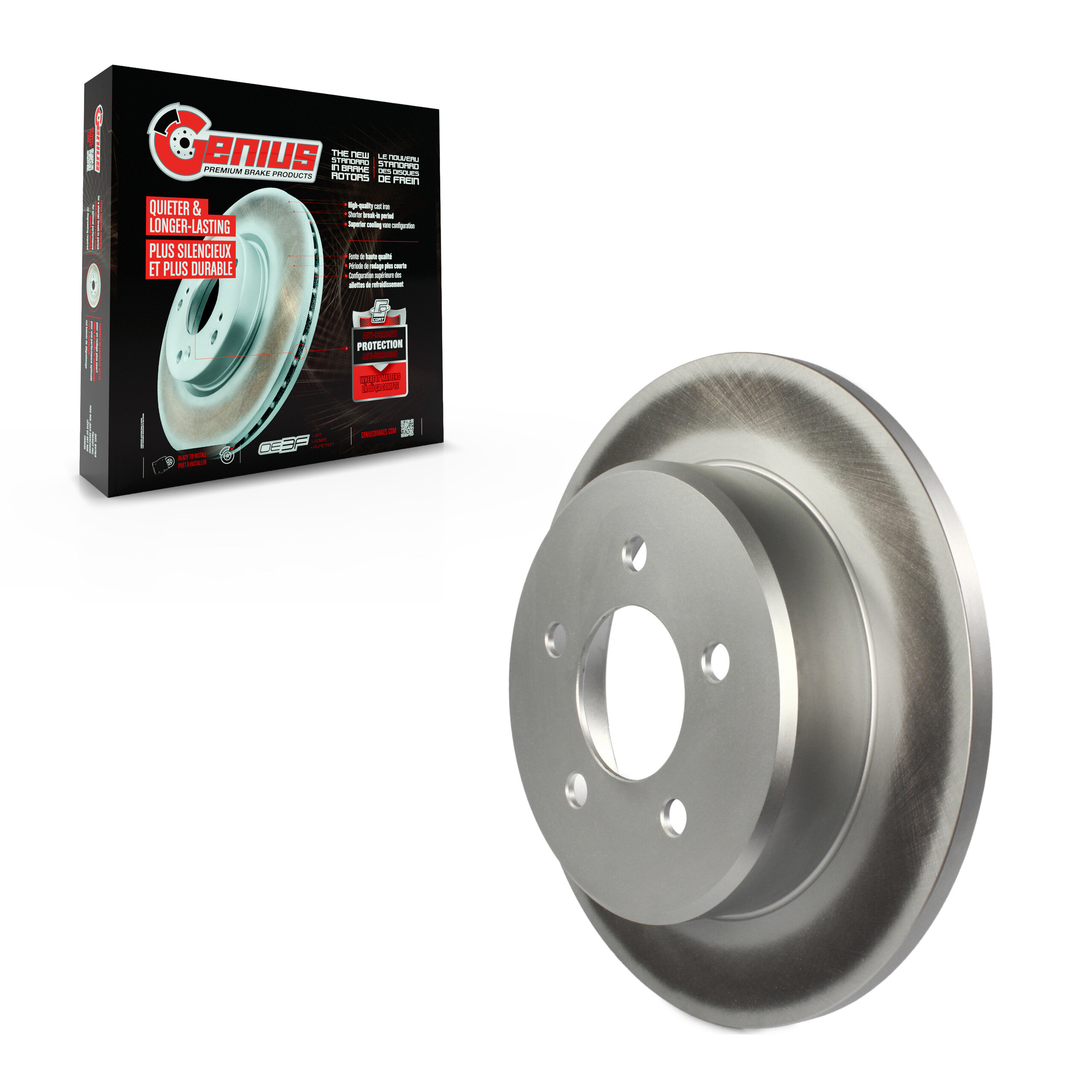 Coated Disc Brake Rotor