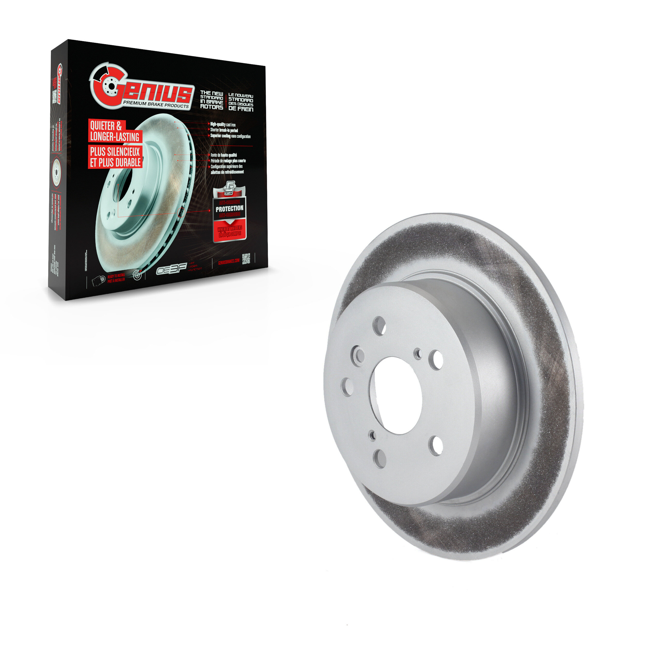 Coated Disc Brake Rotor